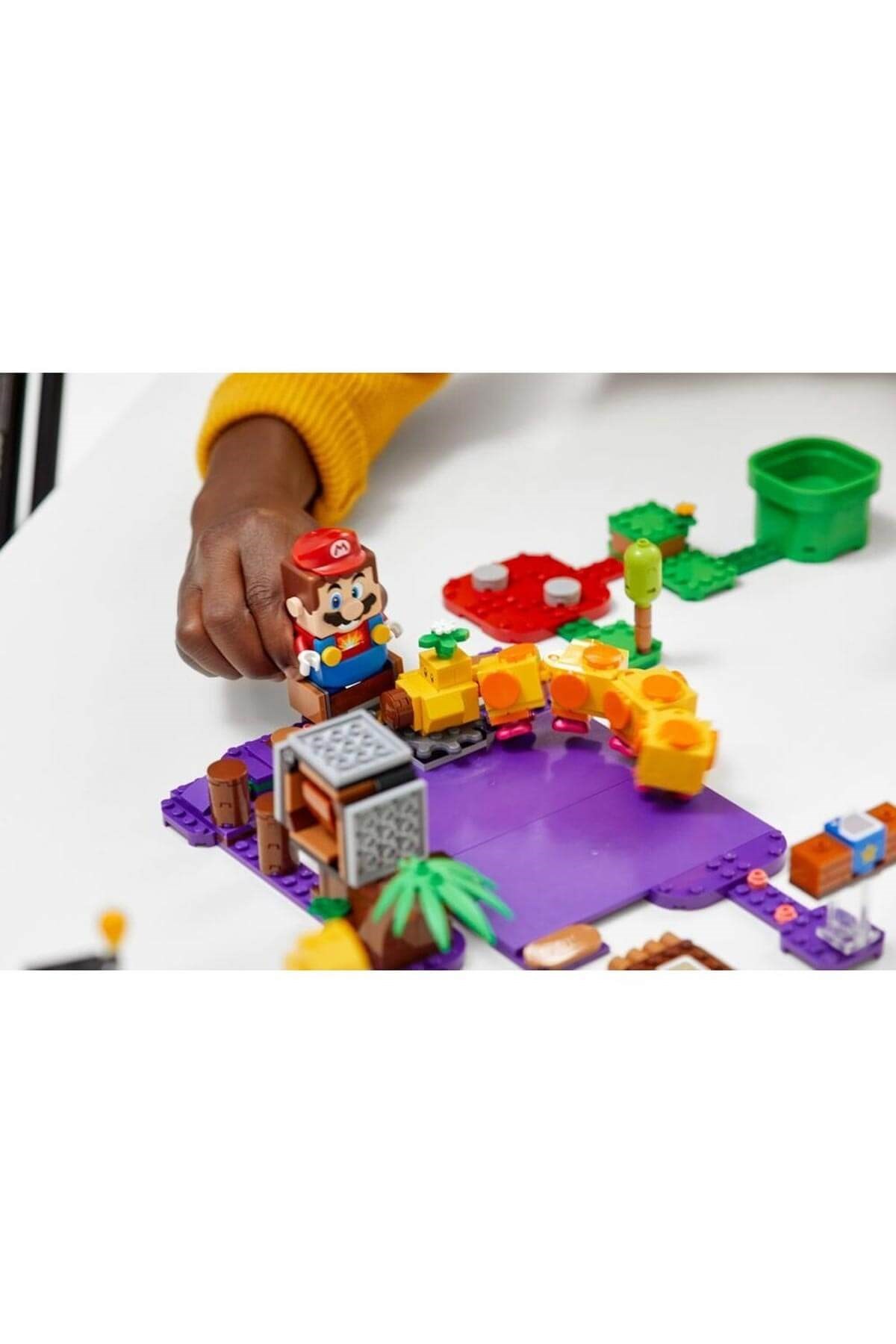 Lego Mario Wigglers Poison Bataklık Genişletme Seti 71383