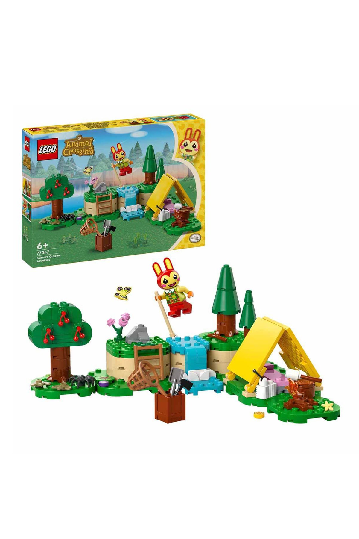 Lego Animal Crossing Bunnie Açık Hava Aktivitelerinde 77047