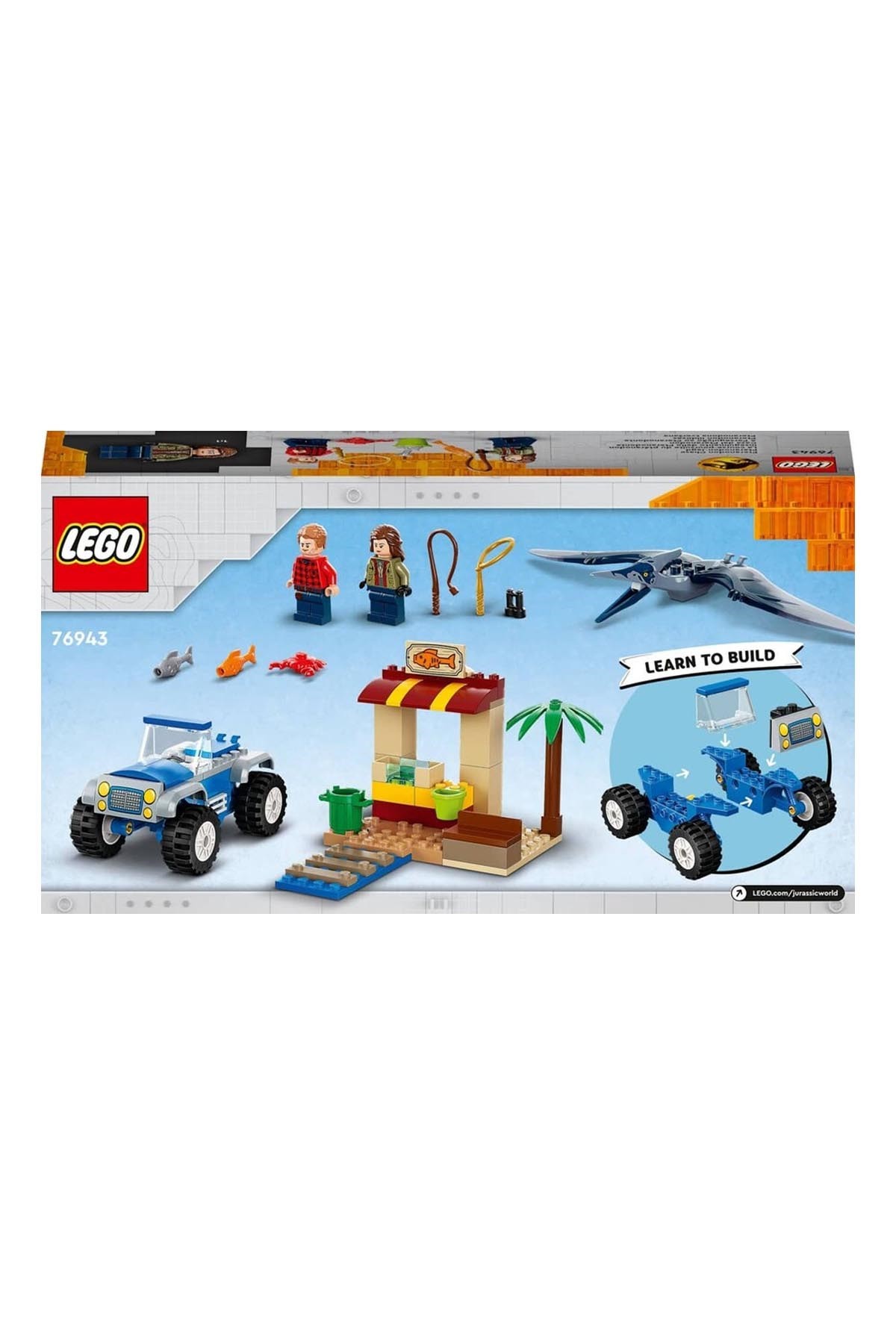 Lego Jurassic World Pteranodon Takibi 76943