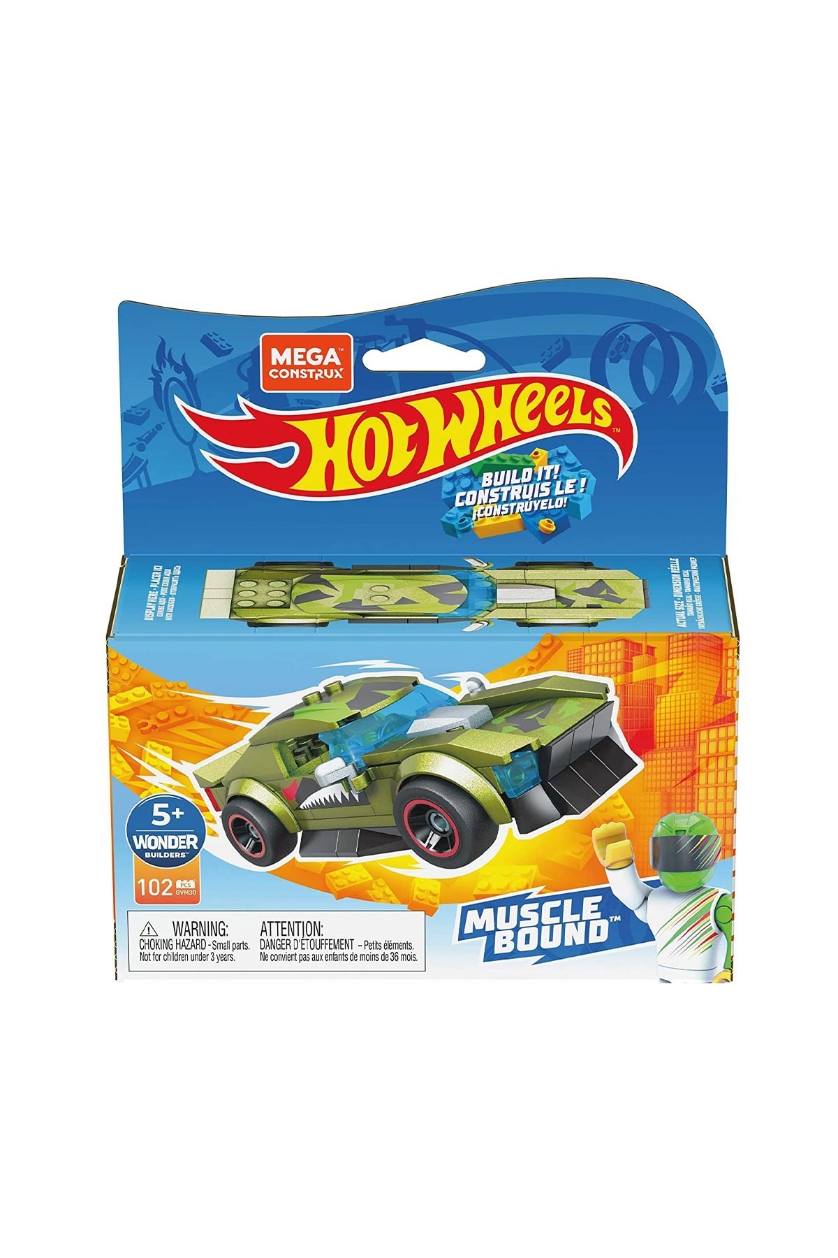 Hot Wheels Mega Blok Araçlar GVM30