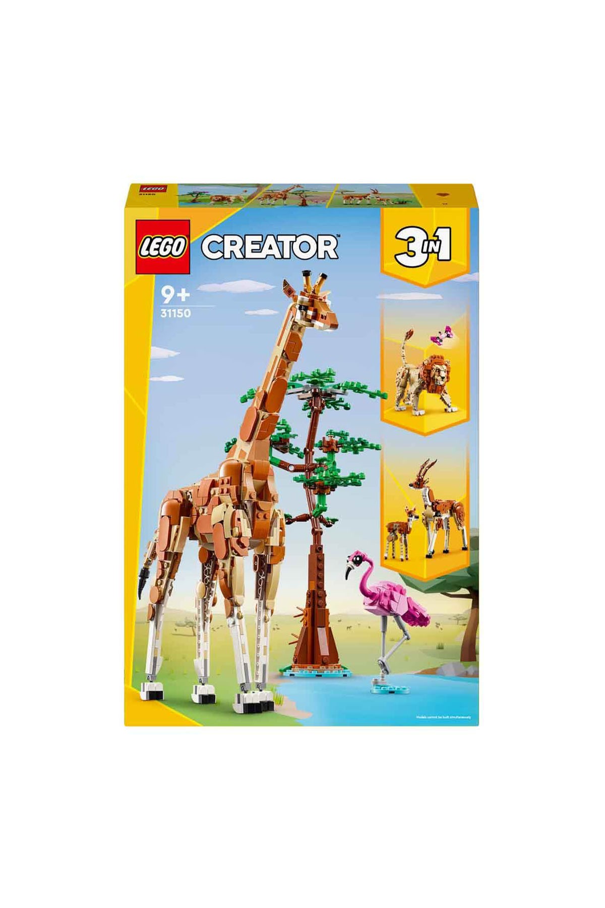 Lego Creator Vahşi Safari Hayvanları 31150