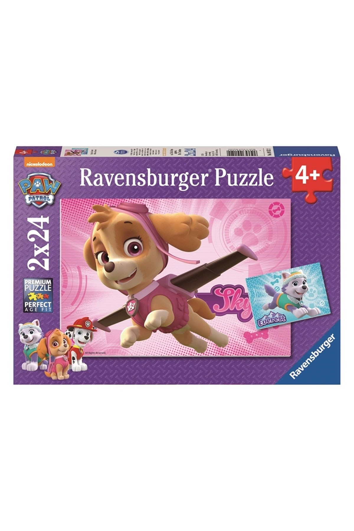 Ravensburger 2x24 Parçalı Puzzle Paw Patrol - 091522