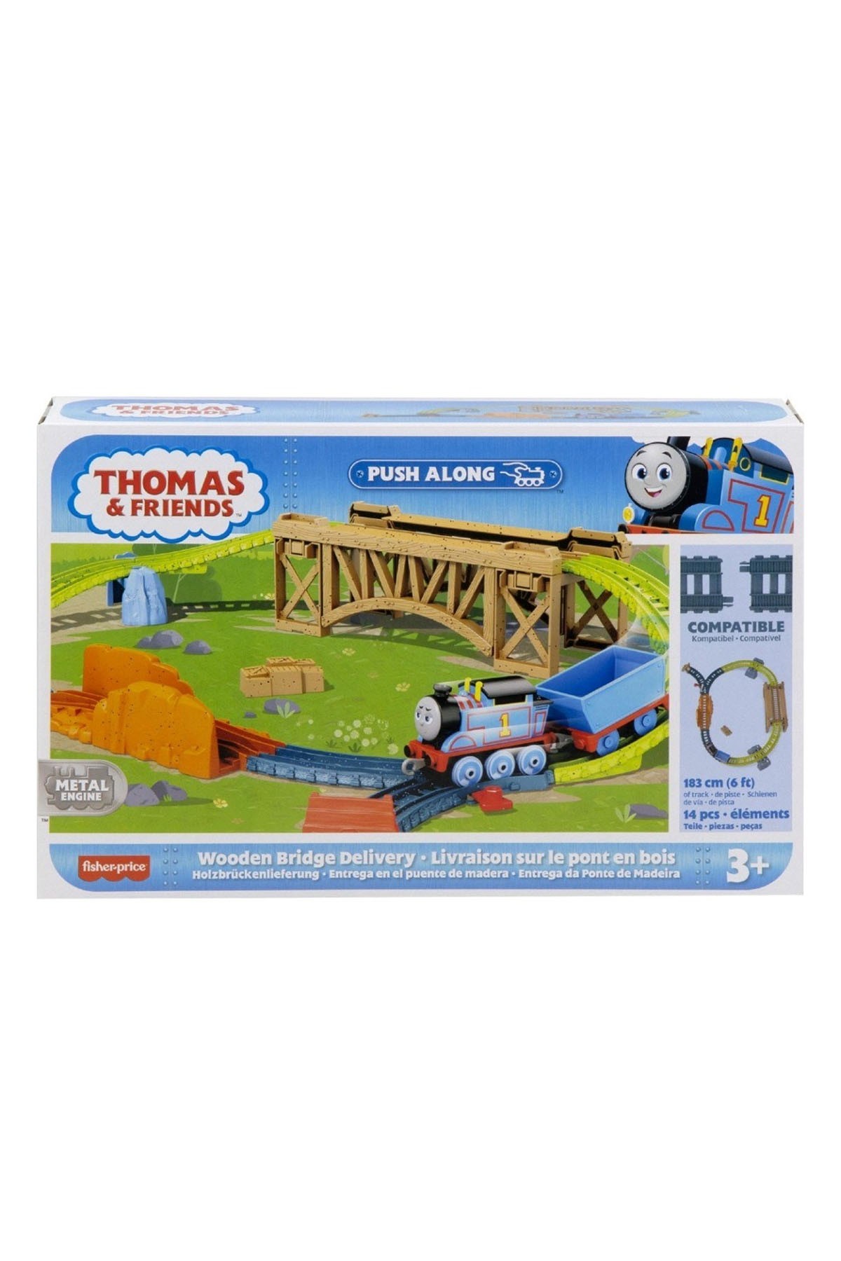 Thomas ve Arkadaşları Tren Seti (Sür-Bırak) HHV79