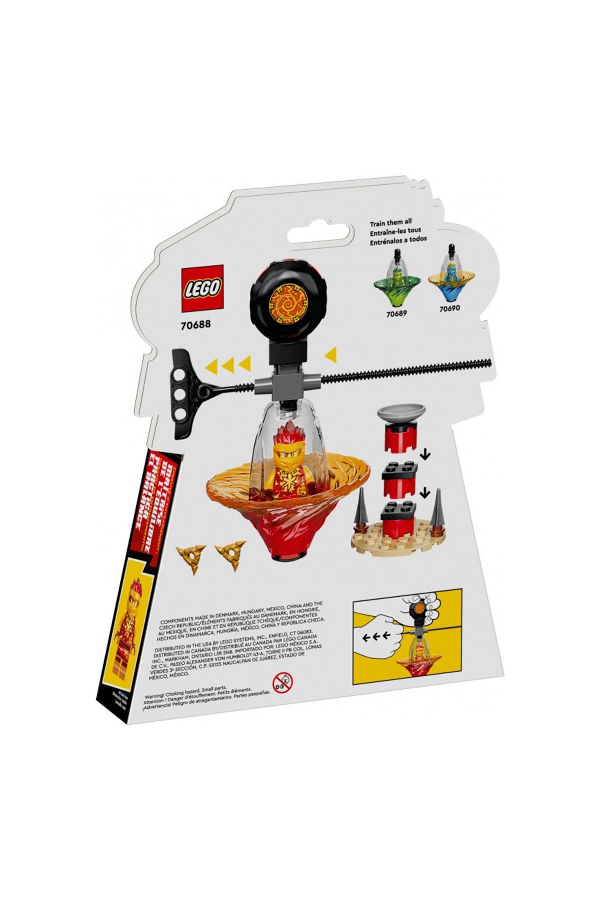 Lego Ninjago Kai'nin Spinjitzu Ninja Eğitimi 70688