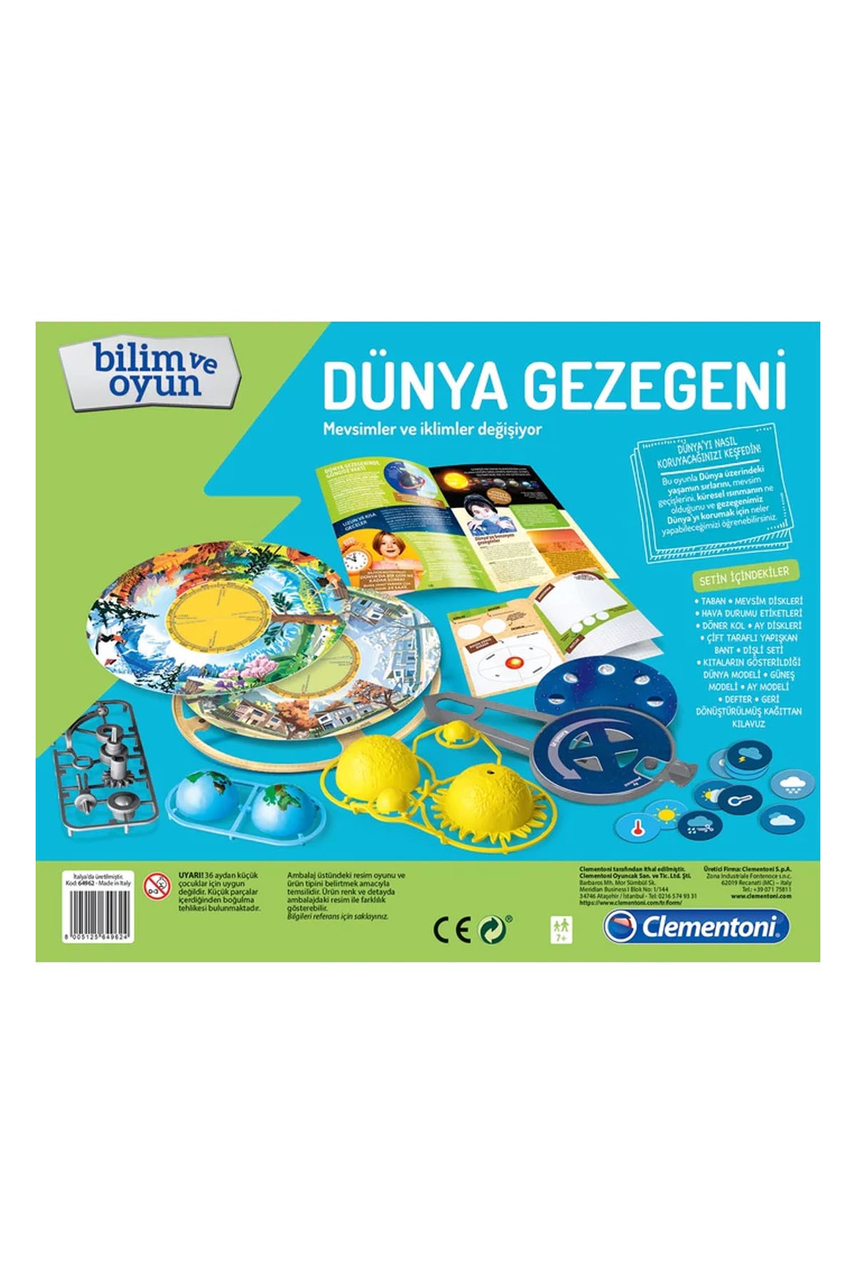 Clementoni Bilim ve Oyun Dünya Gezegeni 64962