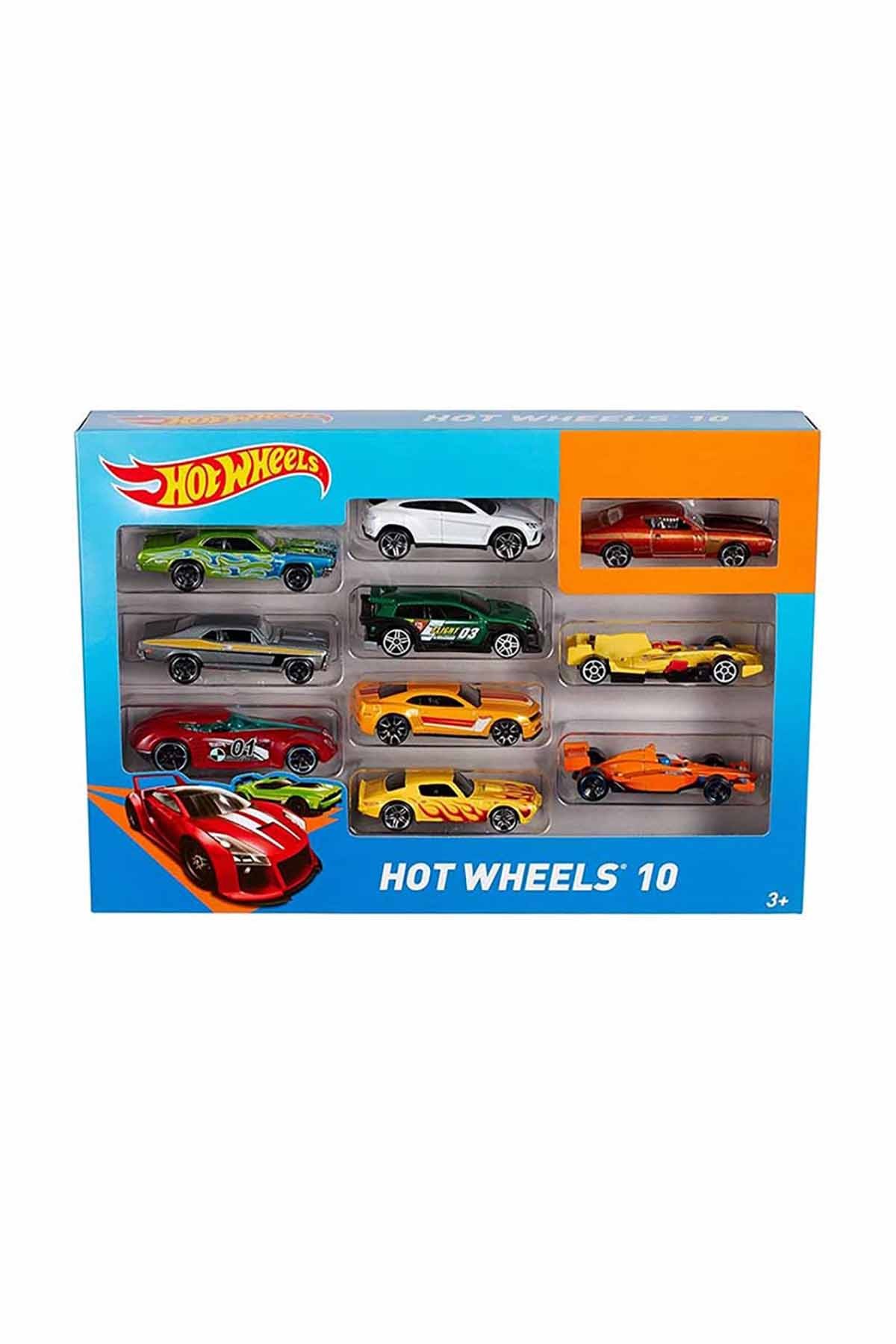Hot Wheels Araba Seti 10'lu Paket