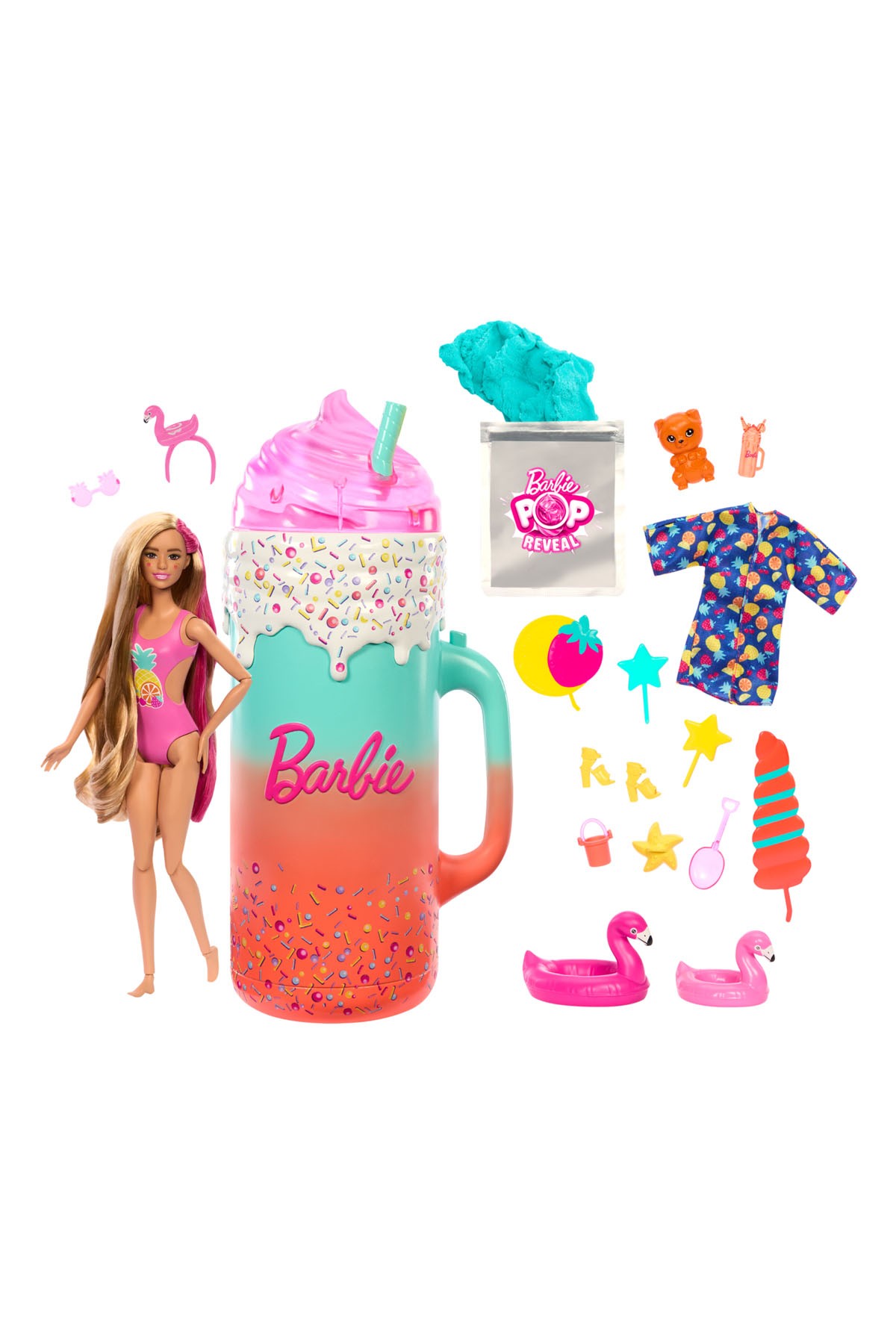 Barbie Pop Reveal Sürprizli Bardak Oyun Seti HRK57