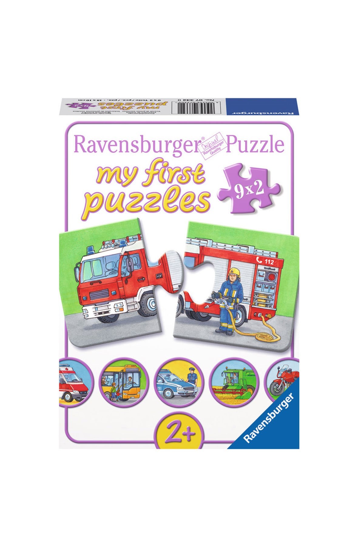 Ravensburger 9x2 Parça Puzzle Araçlar 073320