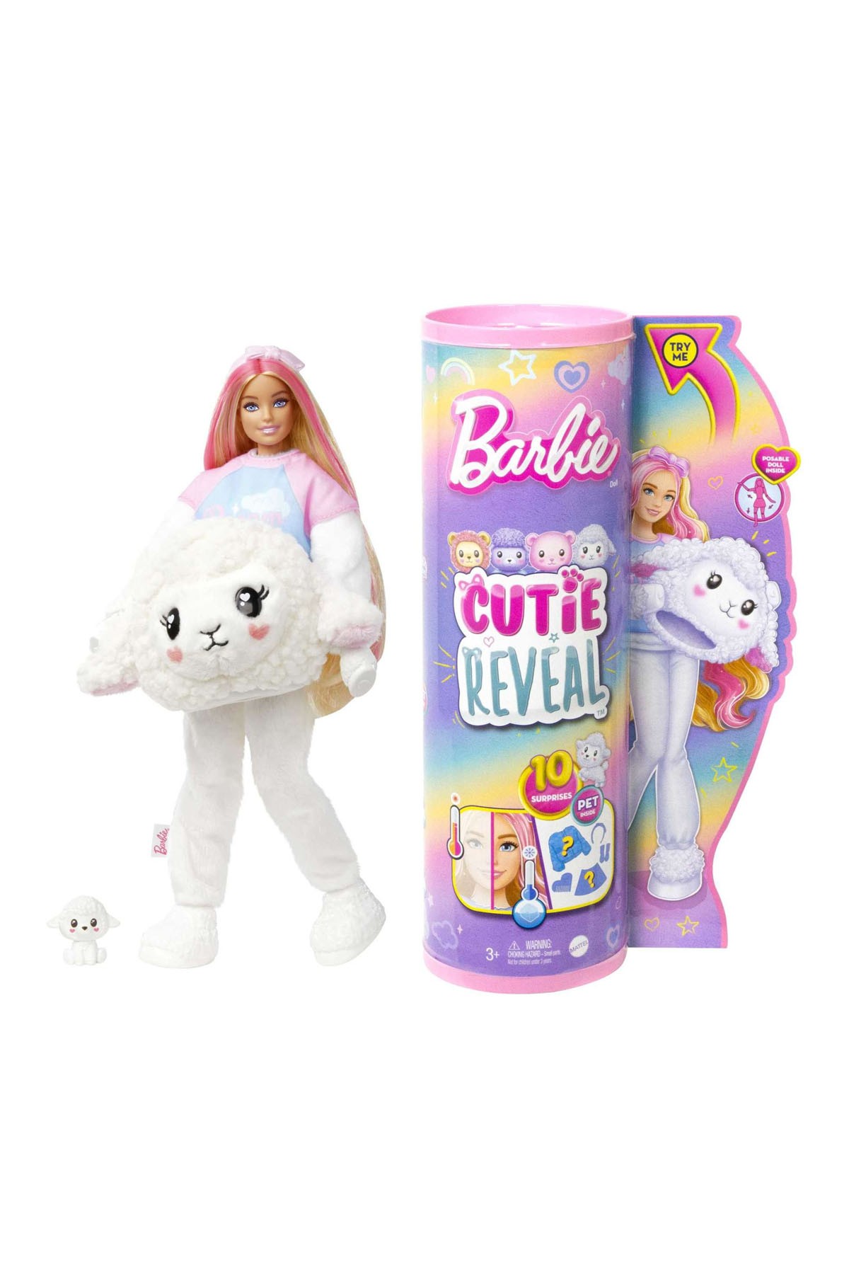 Barbie Cutie Reveal Bebekler Barbie Sevimli Kostümler Serisi HKR03