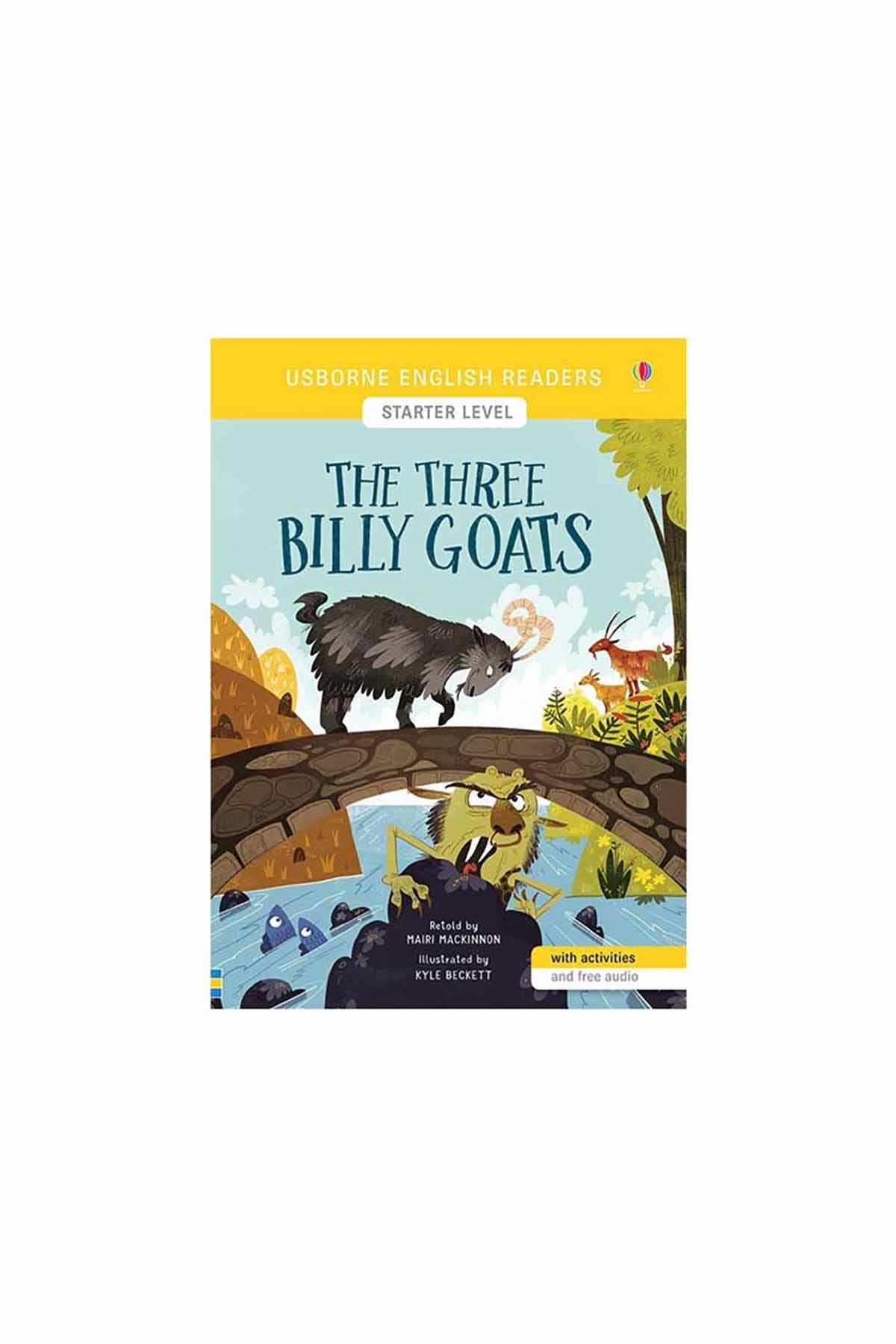 The Usborne The Three Billy Goats - English Readers Starter Level