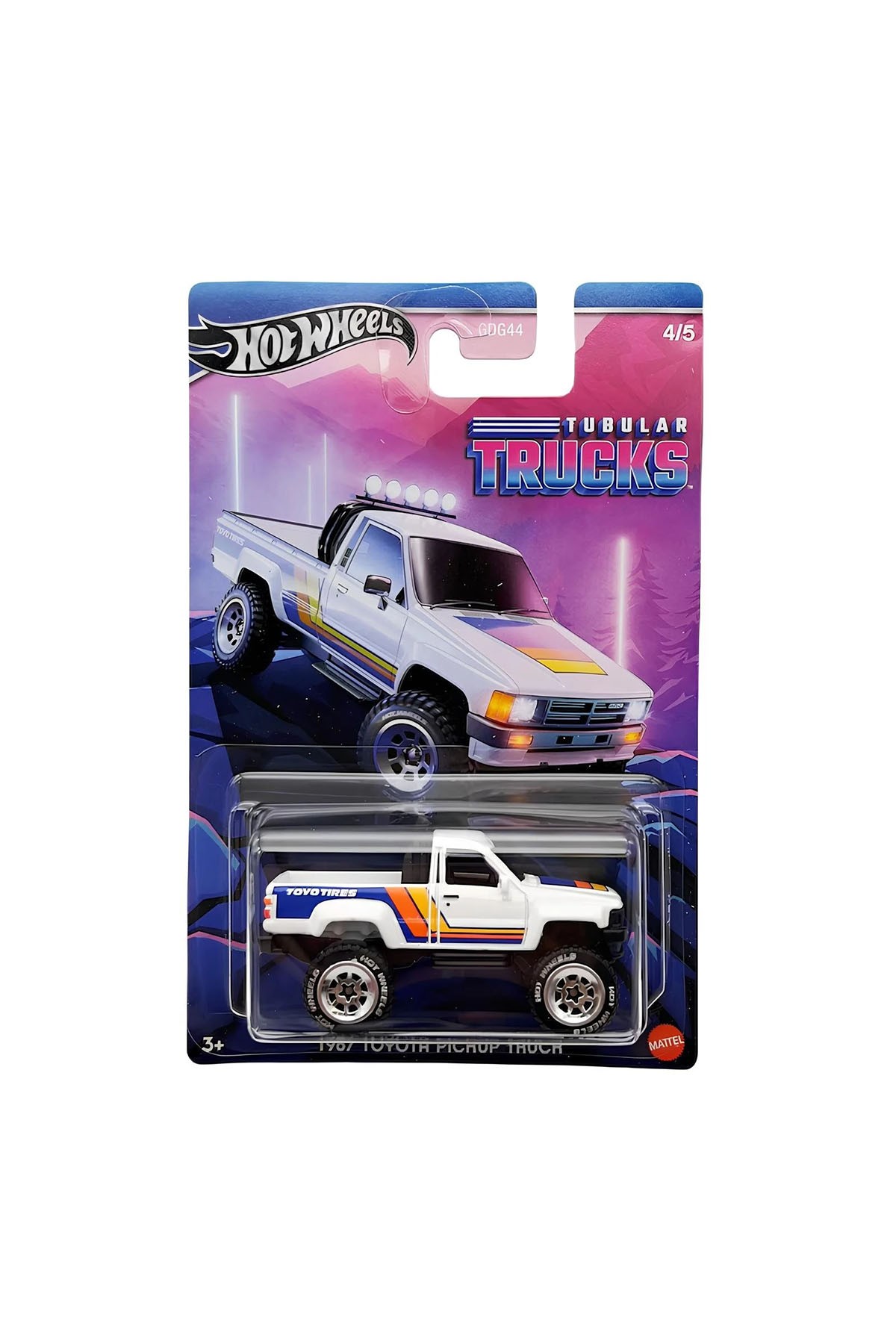 Hot Wheels Temalı Arabalar Özel Seri 1987 Toyota Pickup Truck HRR98