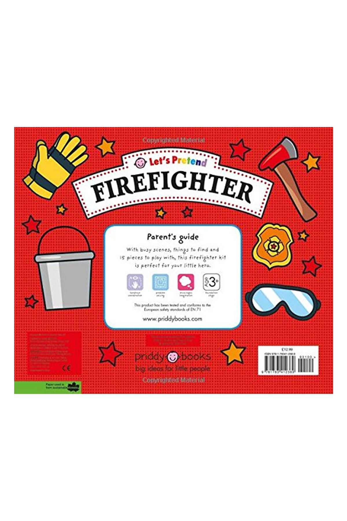 Priddy Books Firefighter Let's Pretend Sets