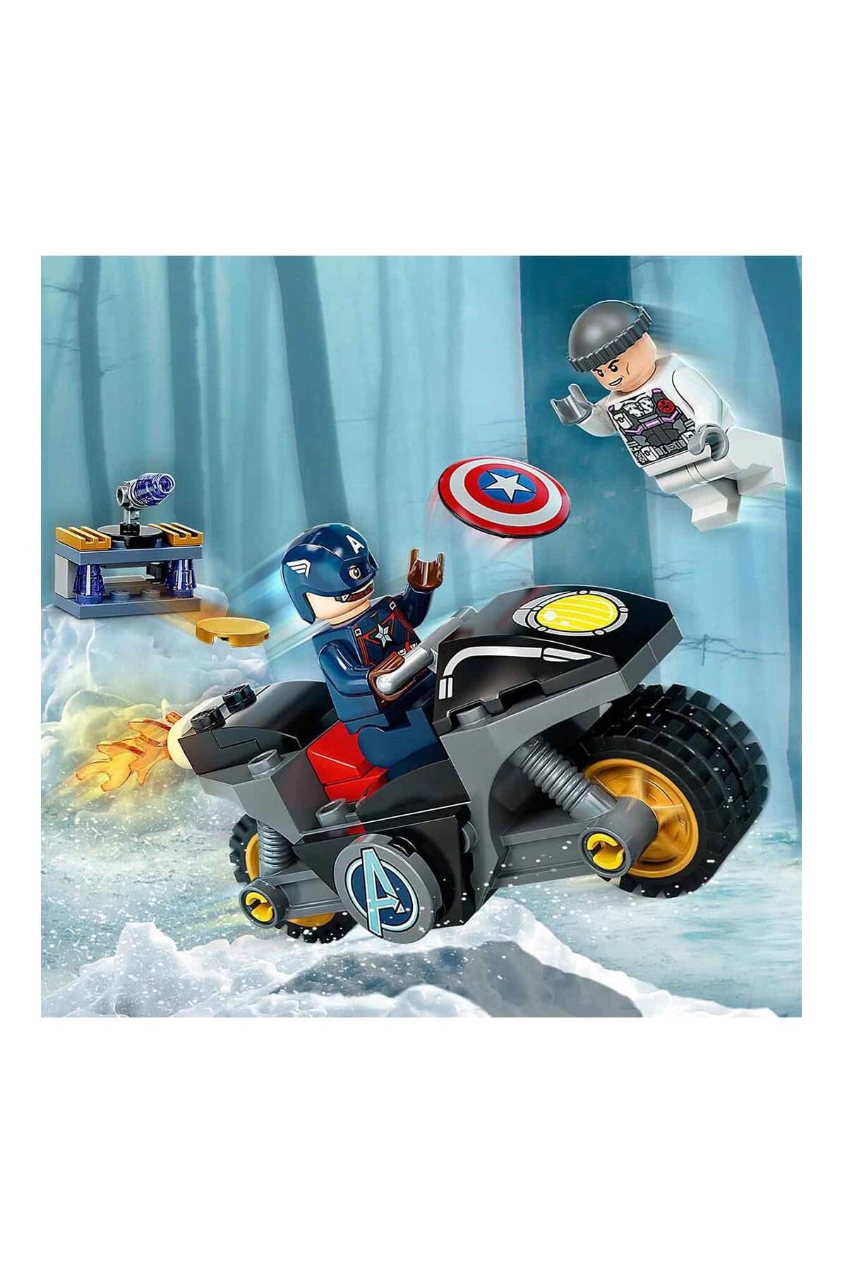 Lego Super Heroes Captain America and Hydra Face-Off