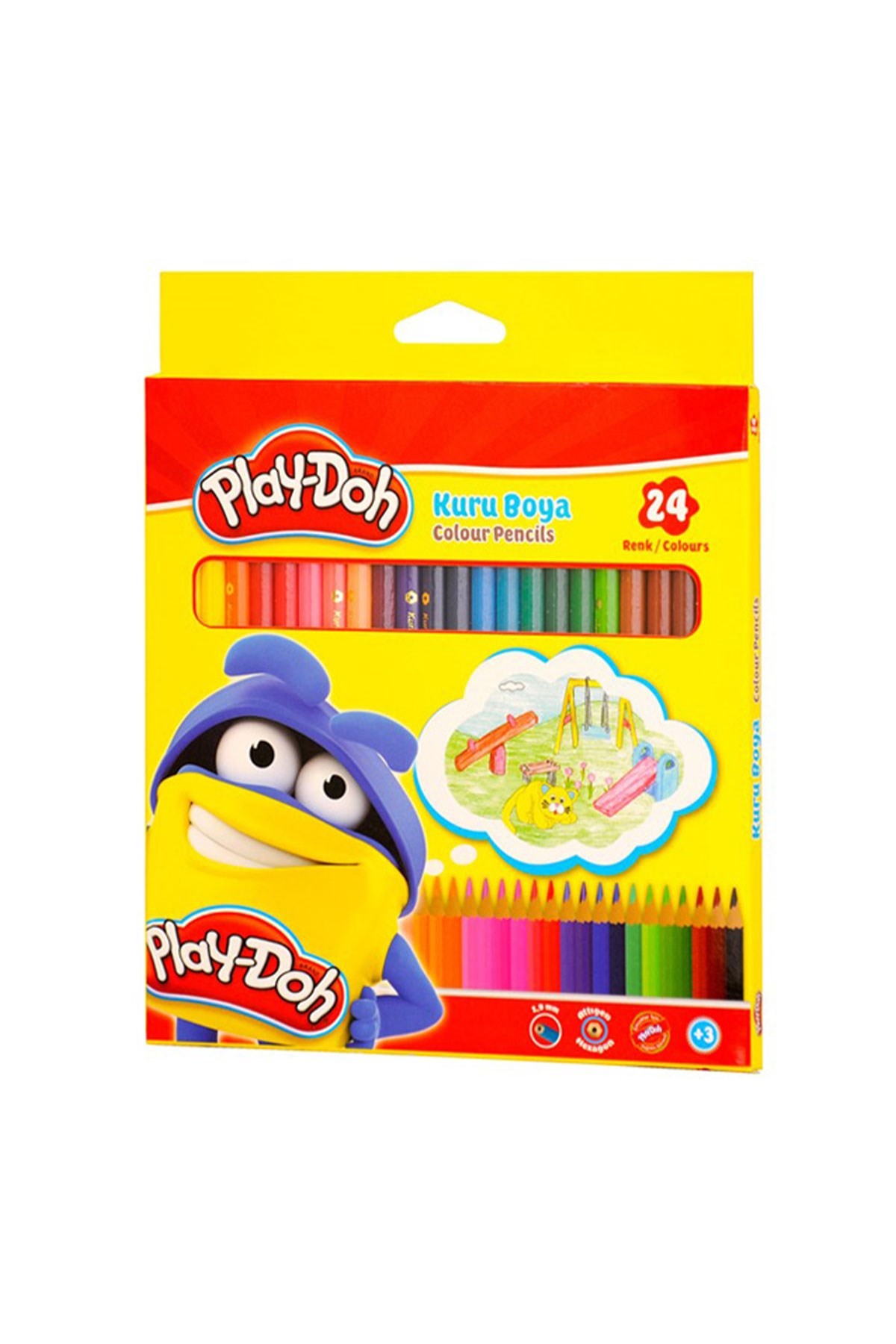 Play-Doh Kuru Boya 24 Renk