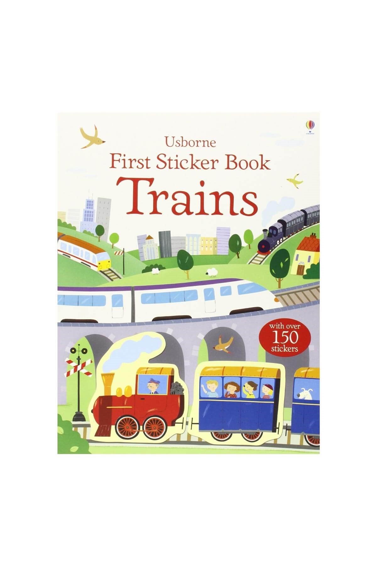 The Usborne First Sticker Book Trains