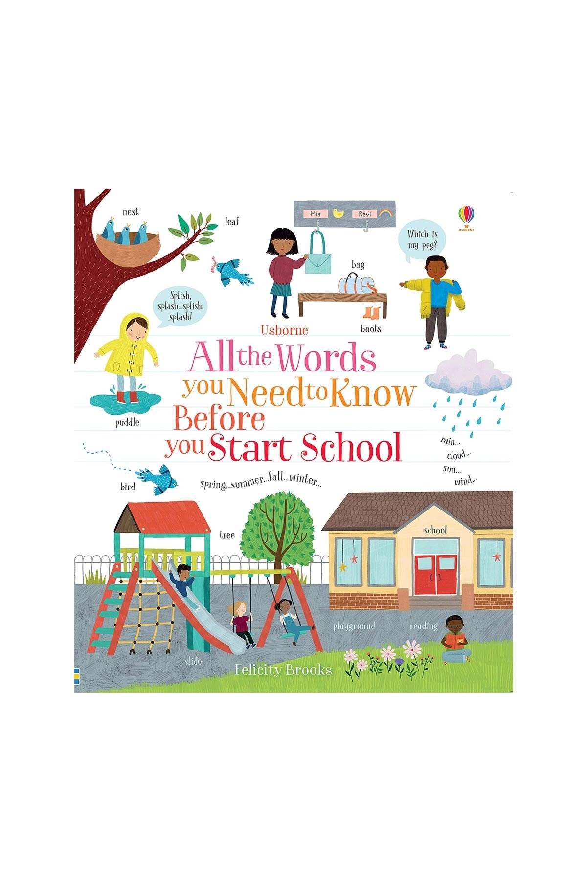 The Usborne All The Words You Need To Know Before School