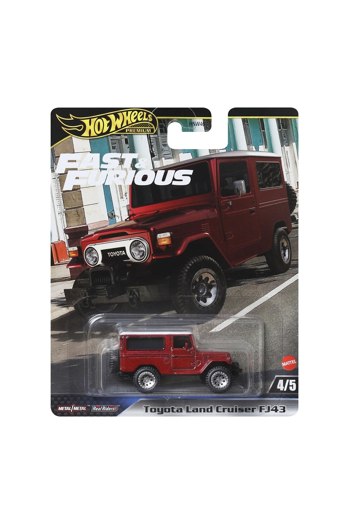 Hot Wheels Fast & Furious Premium Arabalar Toyota Land Cruiser HRT96