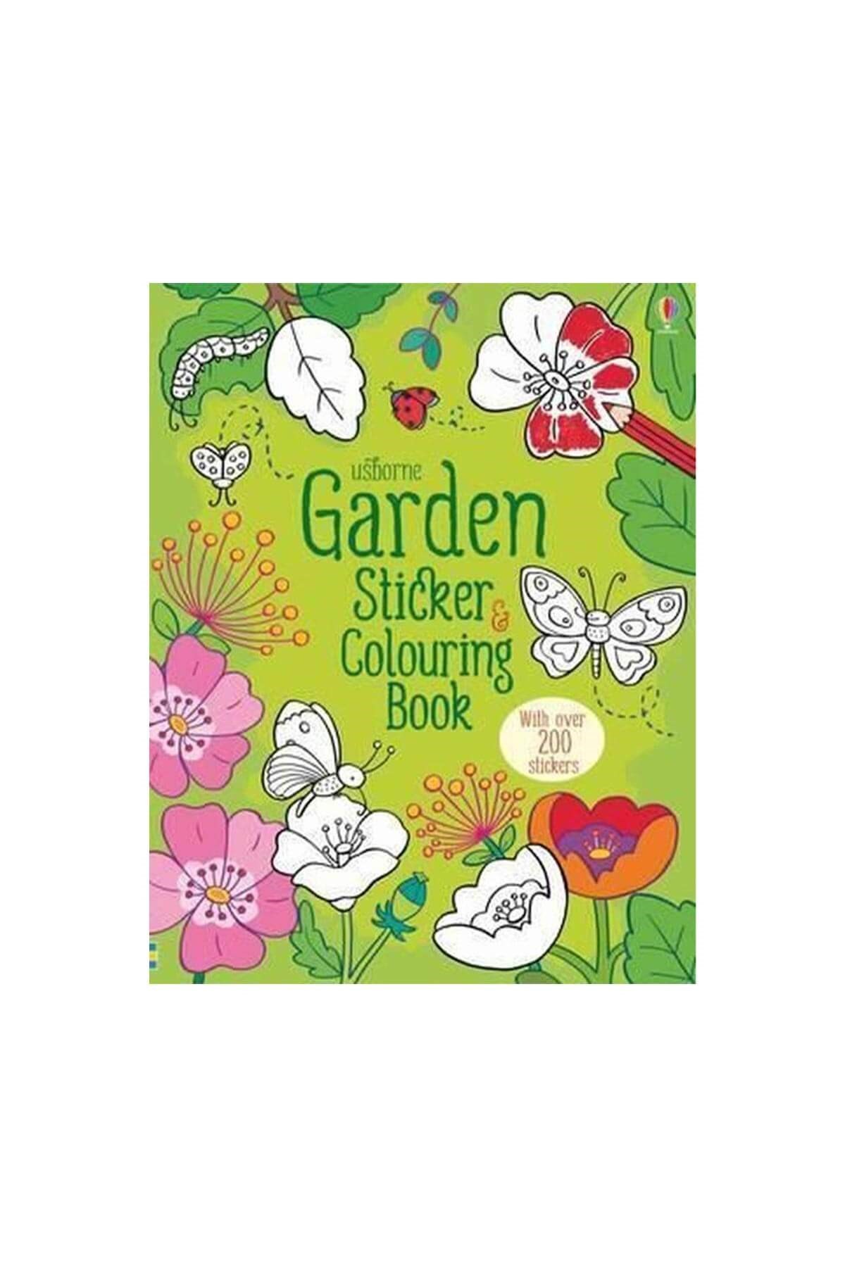 The Usborne Garden Sticker & Colouring Book