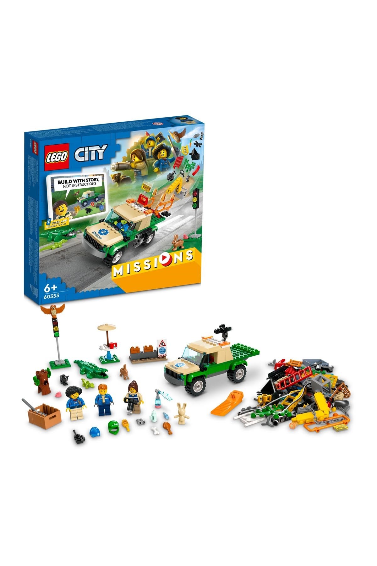 Lego City Vahşi Hayvan Kurtarma Görevleri 60353