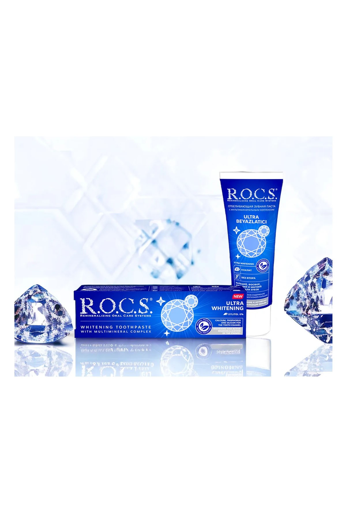 Rocs Ultra Whitening Ekstra Beyazlatıcı Diş Macunu