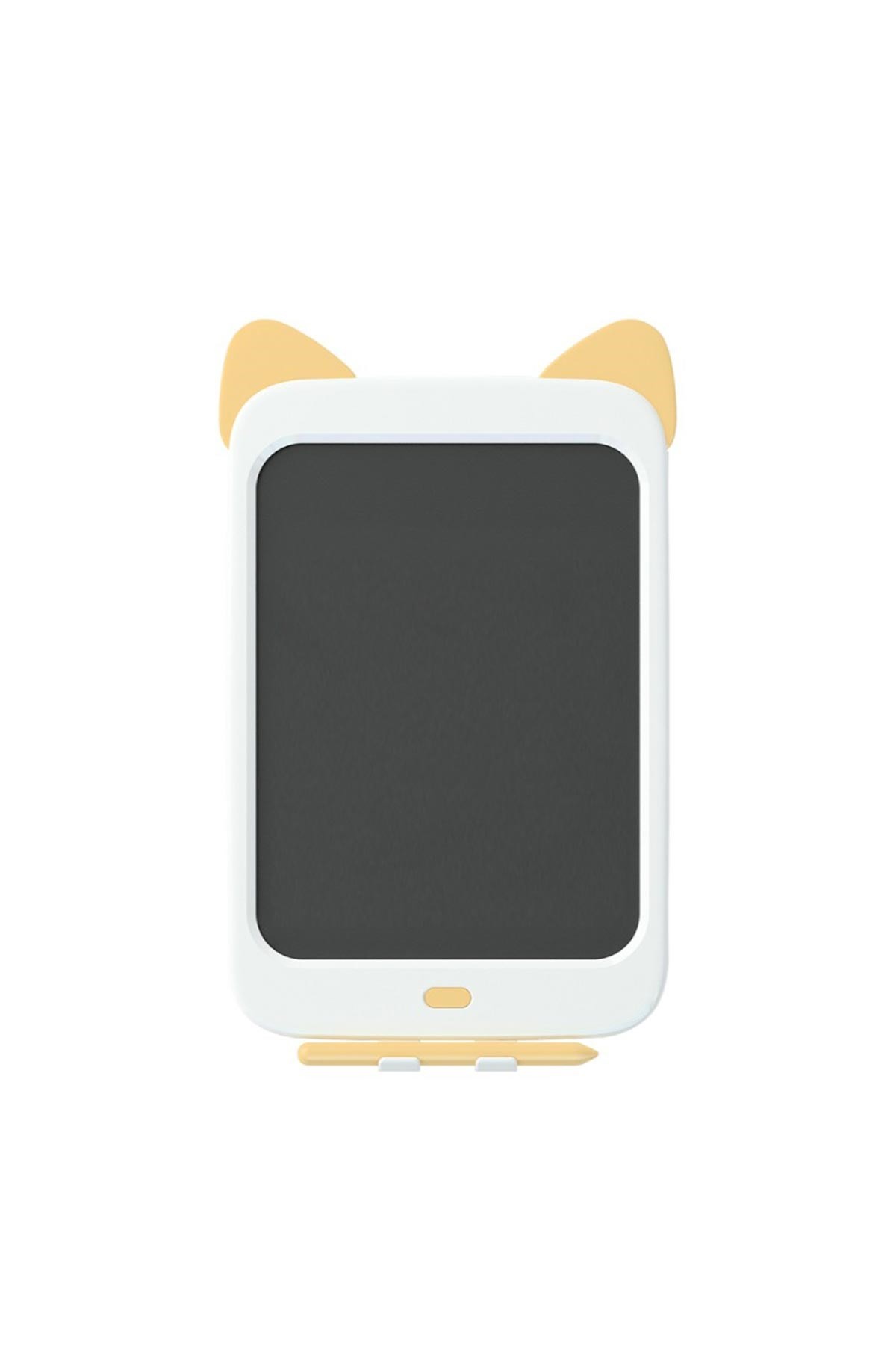 Xiaomi Wicue 10 Inç Sarı Kedi LCD Dijital Renkli Çizim Tableti Beyaz