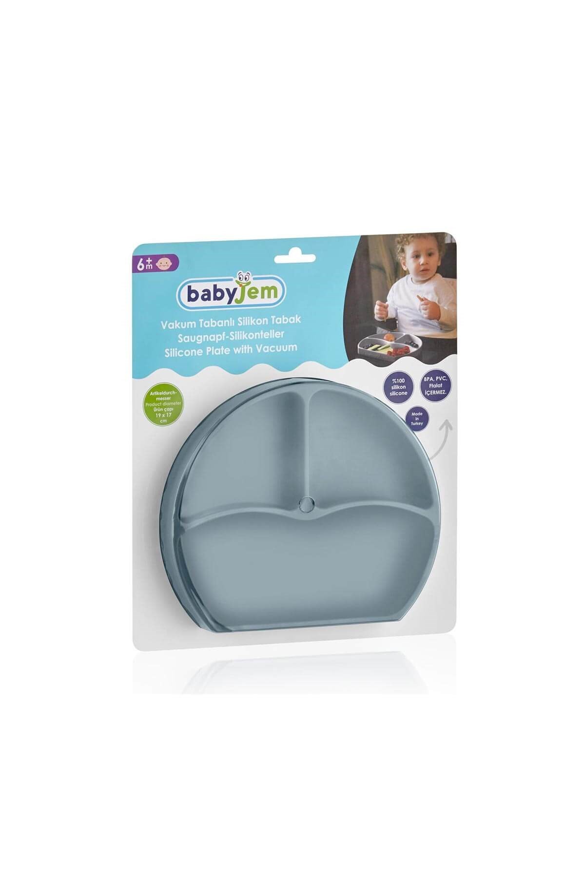 Babyjem Silikon Tabak Yeşil