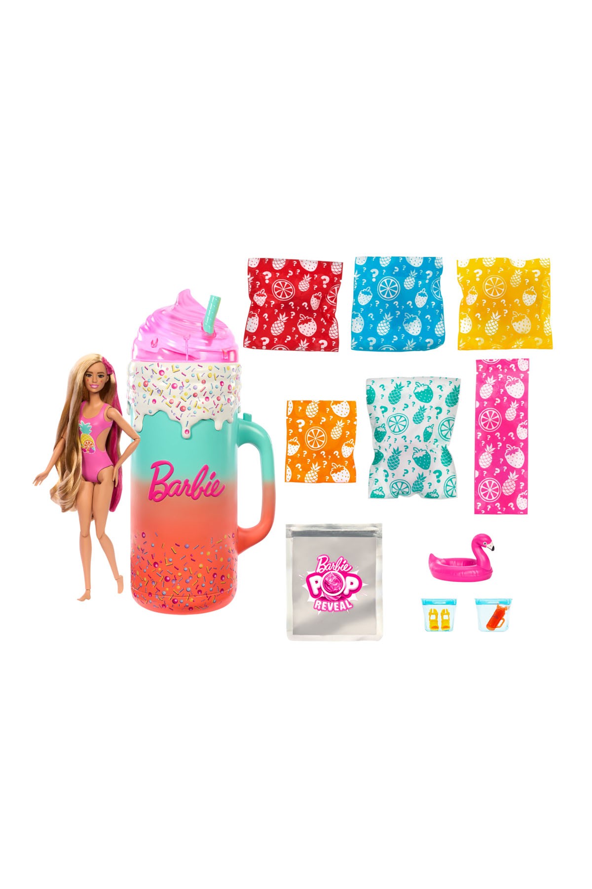 Barbie Pop Reveal Sürprizli Bardak Oyun Seti HRK57