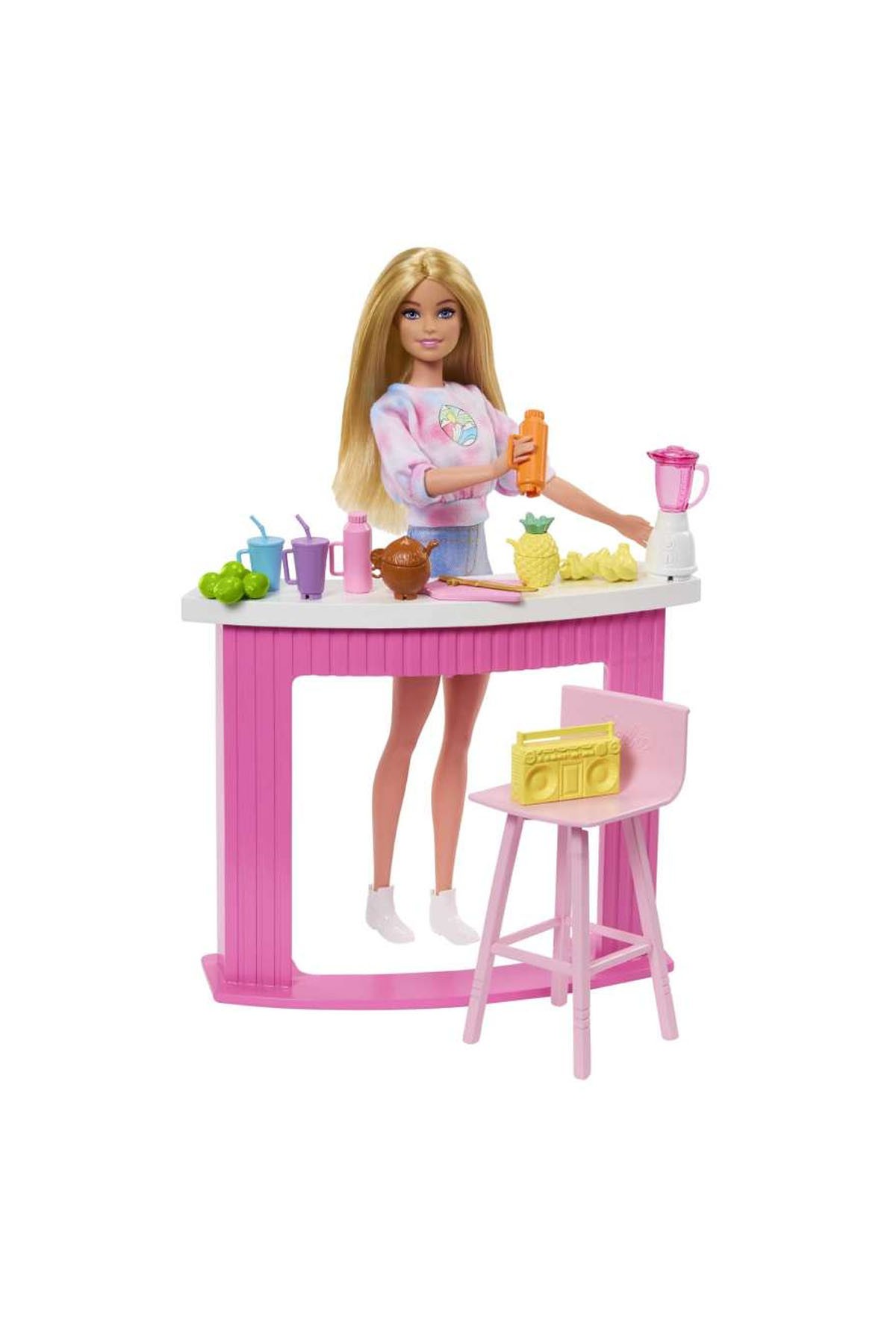 Barbie'nin İçecek Standı Aksesuarları HPT54
