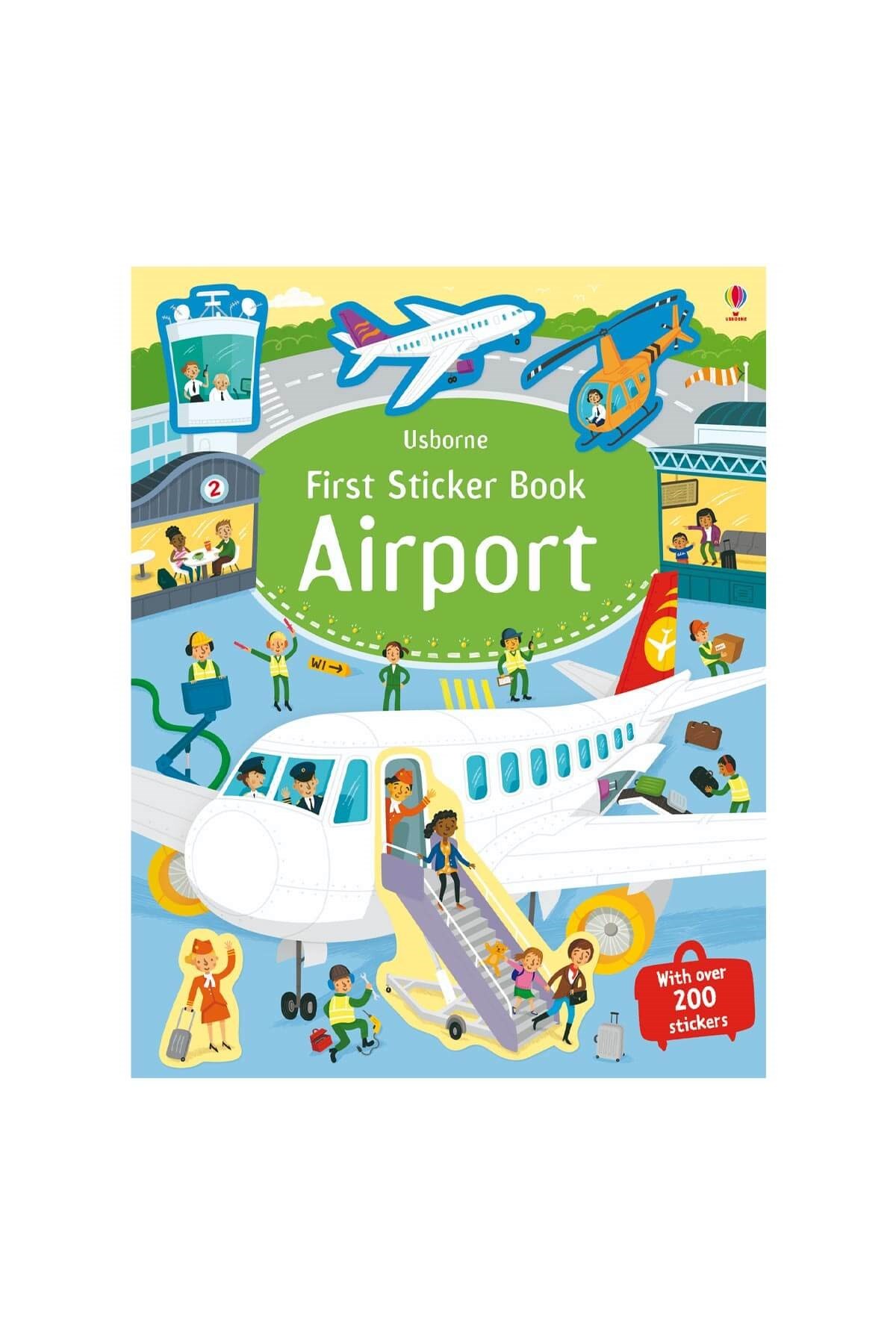 The Usborne First Sticker Book Airports