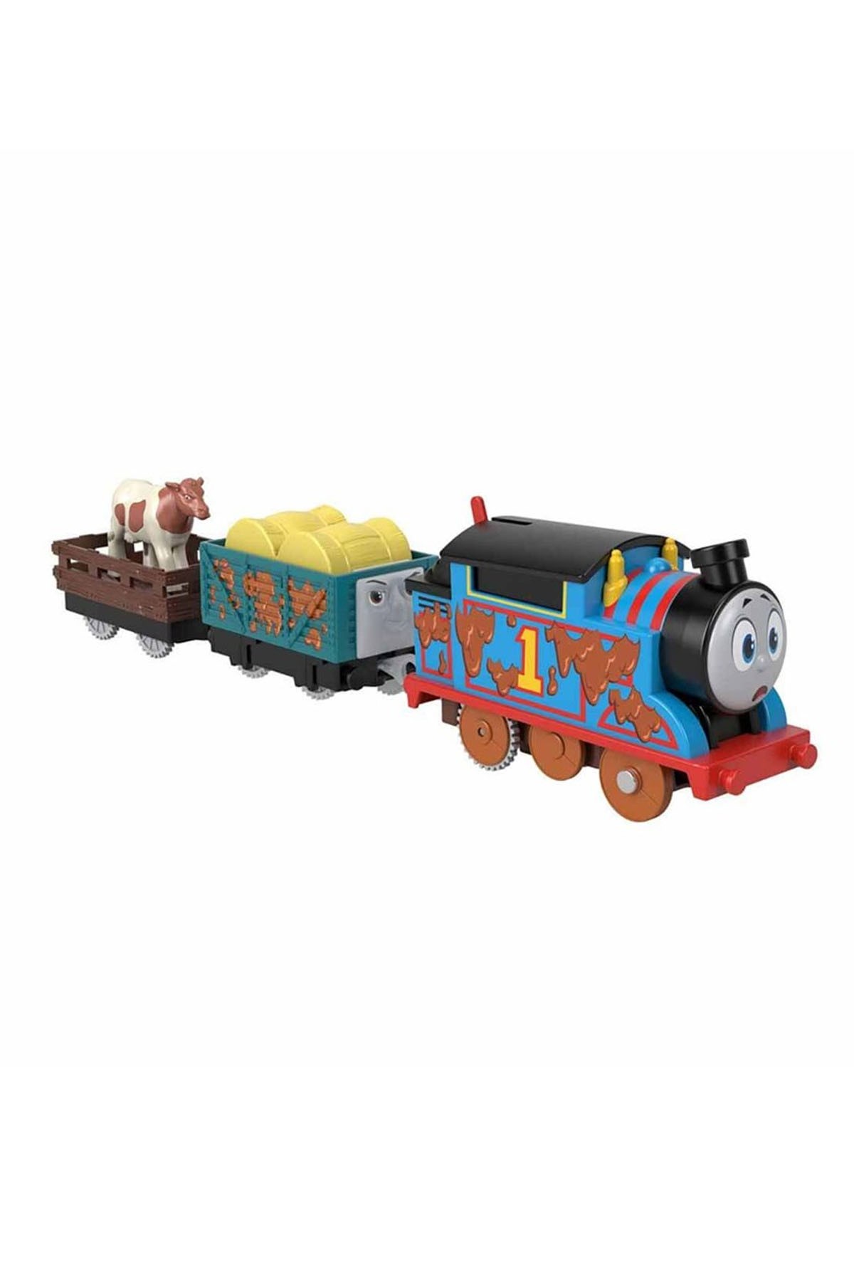 Thomas ve Arkadaşları Büyük Tekli Tren Eğlenceli Karakterler HMK04