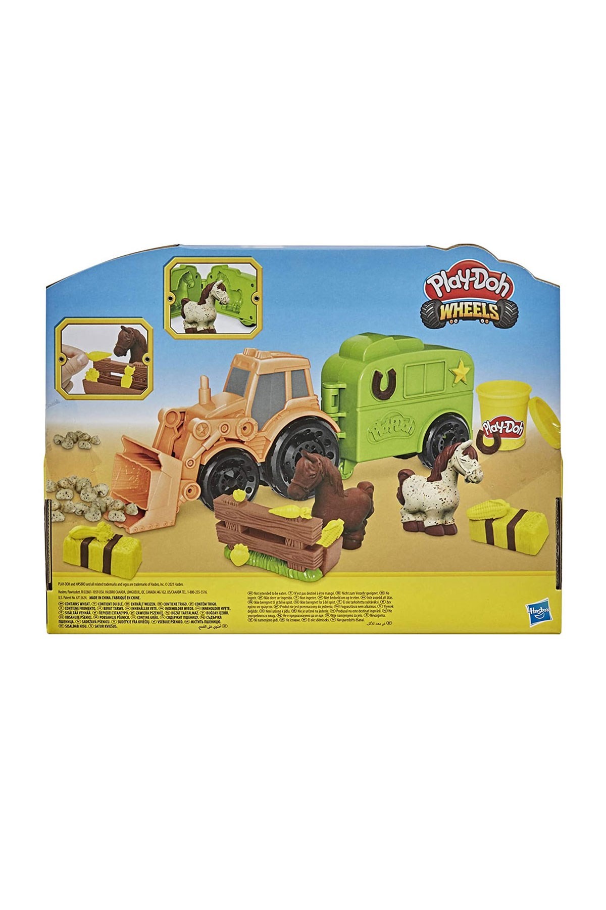 Play-Doh Çalışkan Traktör ve Römork