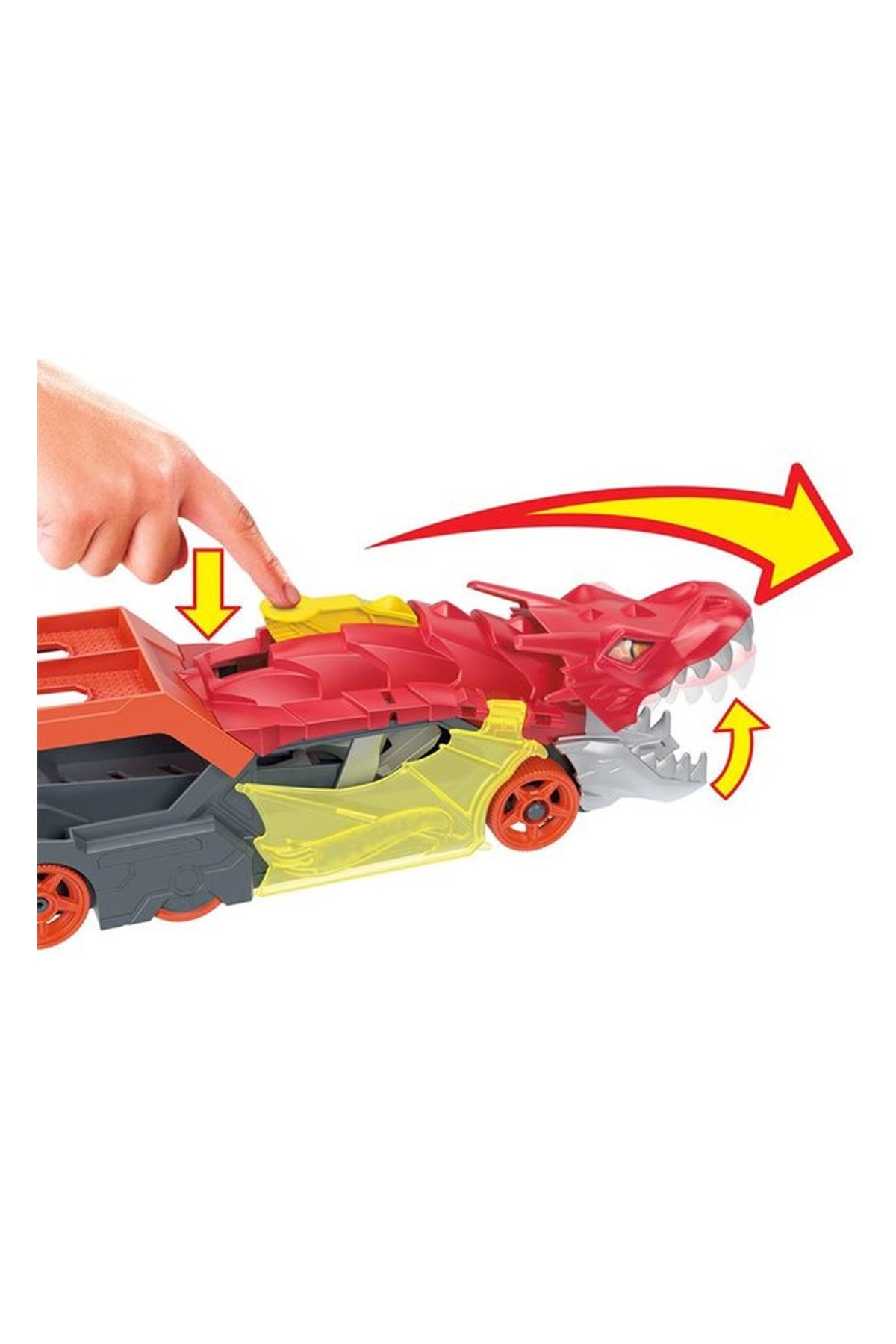 Hot Wheels Fırlatıcı ve Taşıyıcı Ejderha