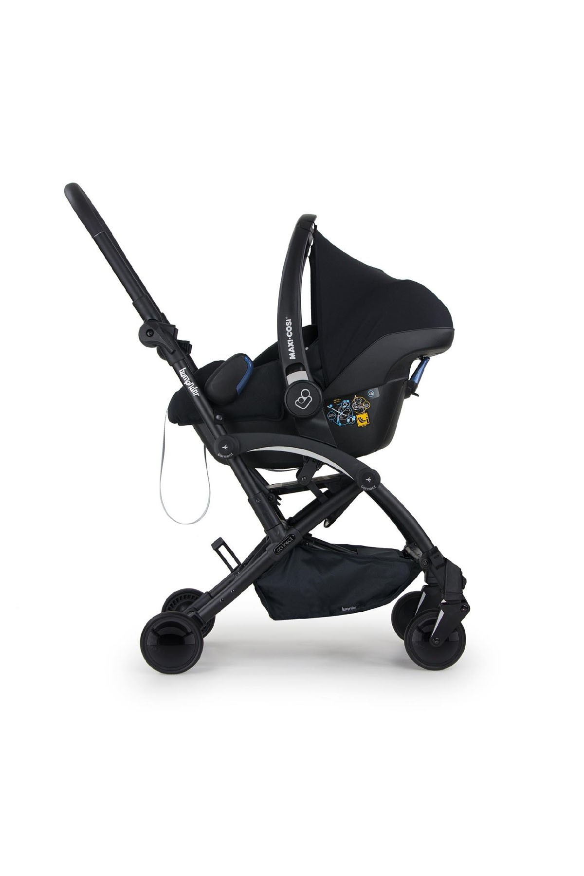 Bumprider Connect Bebek Arabası Black Grey Melange