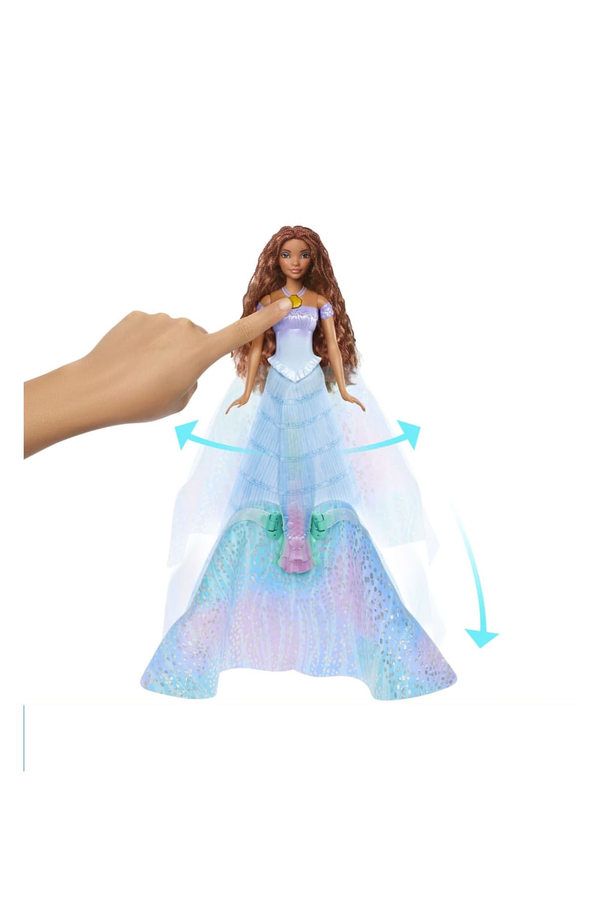 Disney Prenses Kıyafet Değiştiren Ariel HLX13