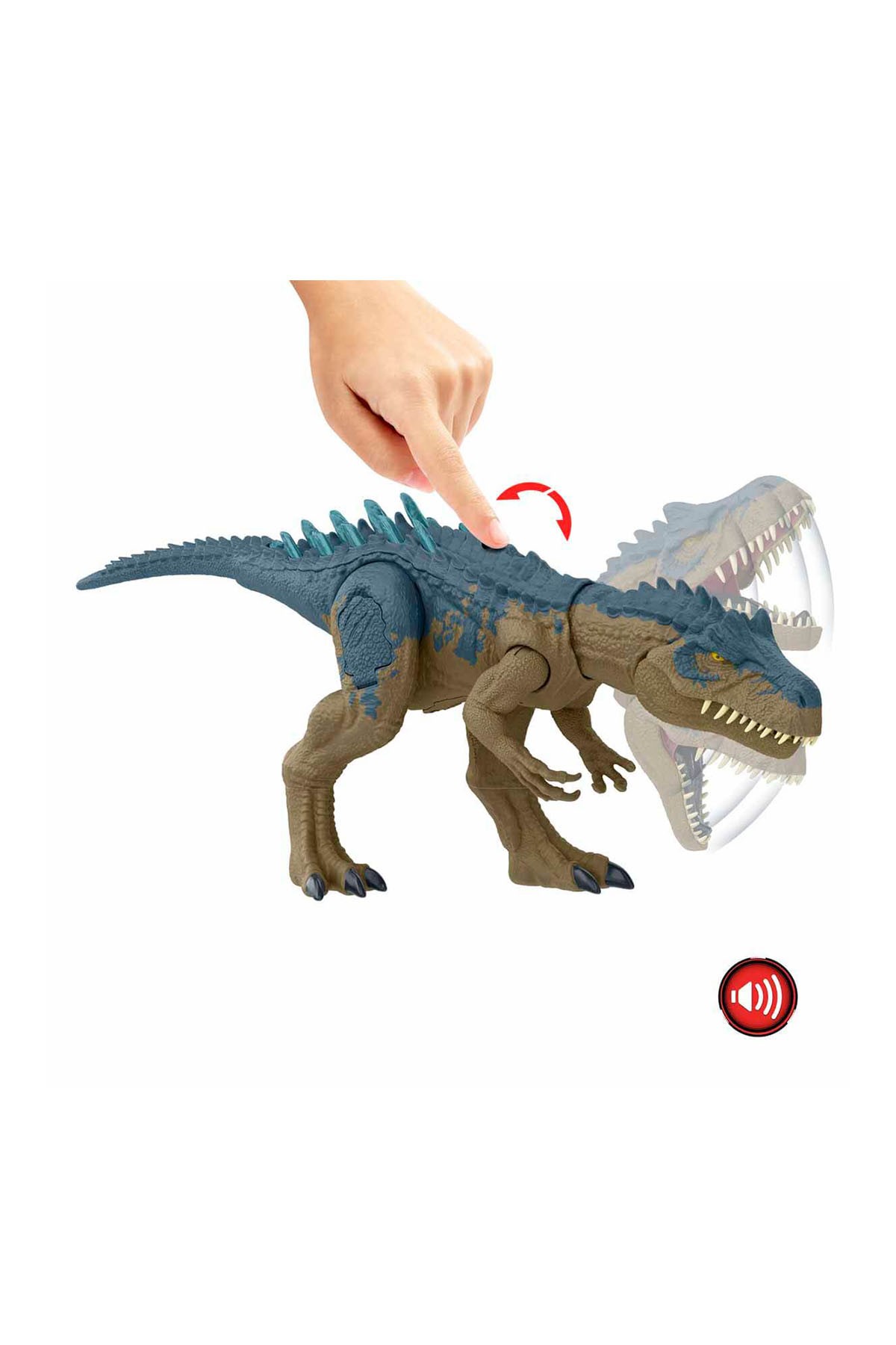 Jurassic World Sesli Süper Güçlü Allosaurus Figürü 43 Cm HRX50