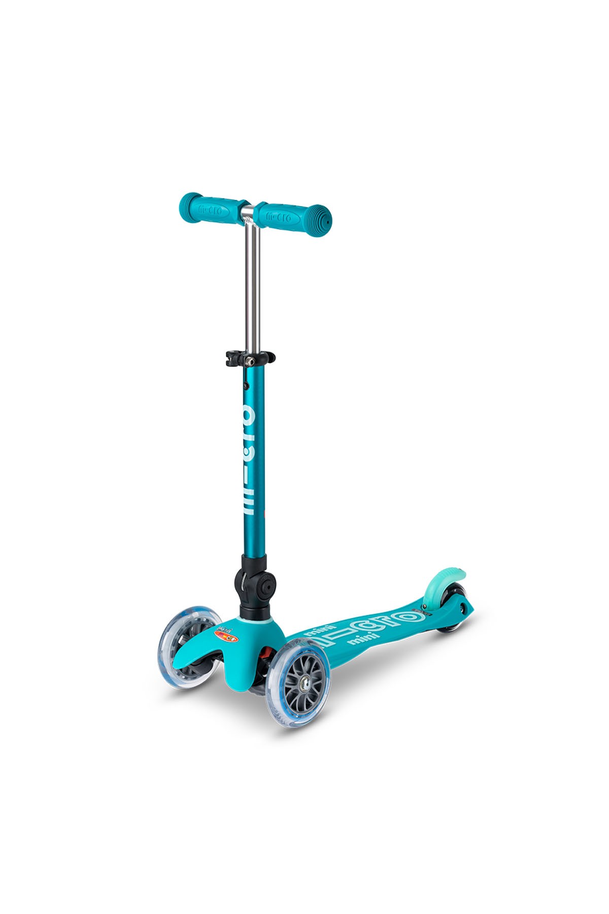 Micro Mini Micro Deluxe Foldable 3 Tekerlekli Scooter Aqua