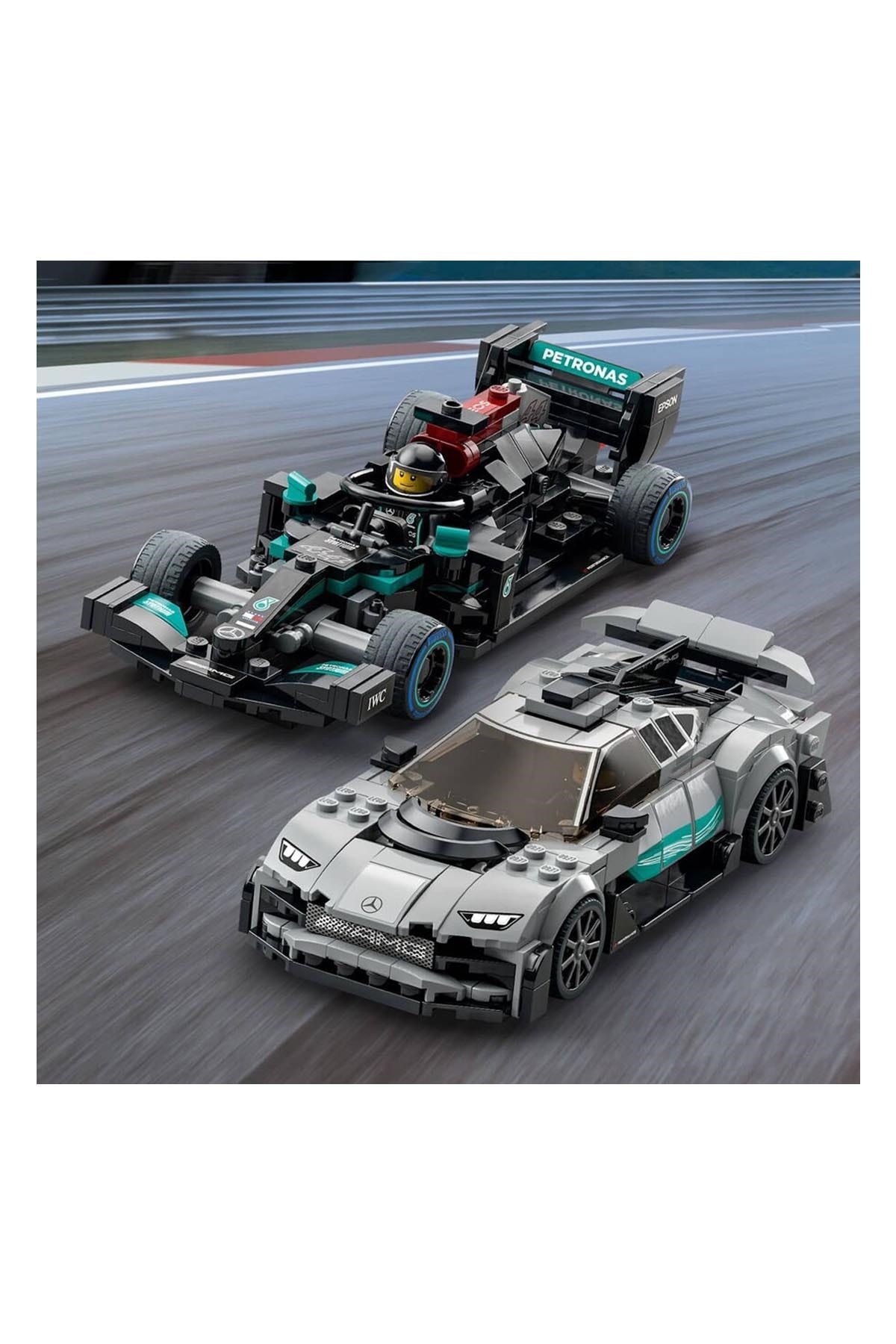 Lego Speed Champions Mercedes-AMG F1 W12 E Performance & Mercedes AMG Project One