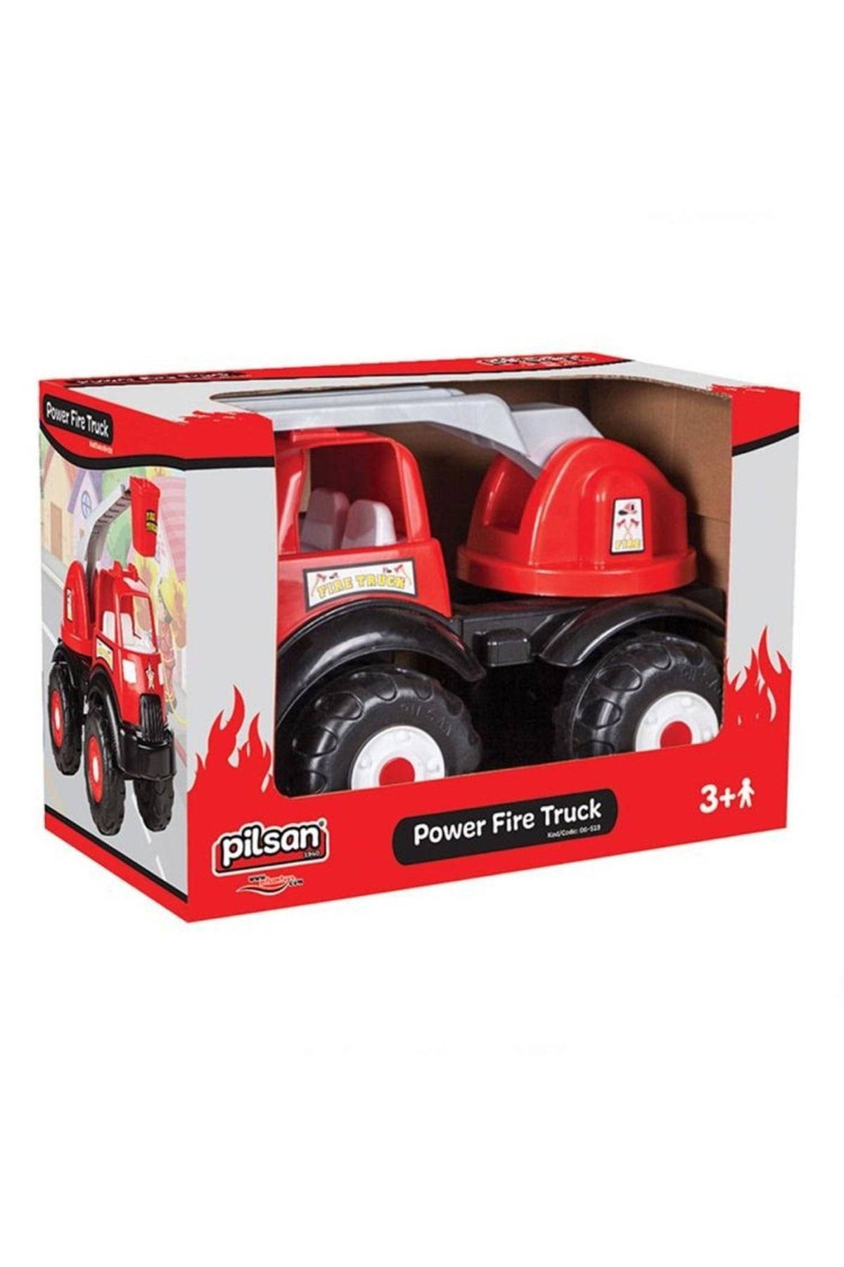 Pilsan Power Fire Truck Kırmızı