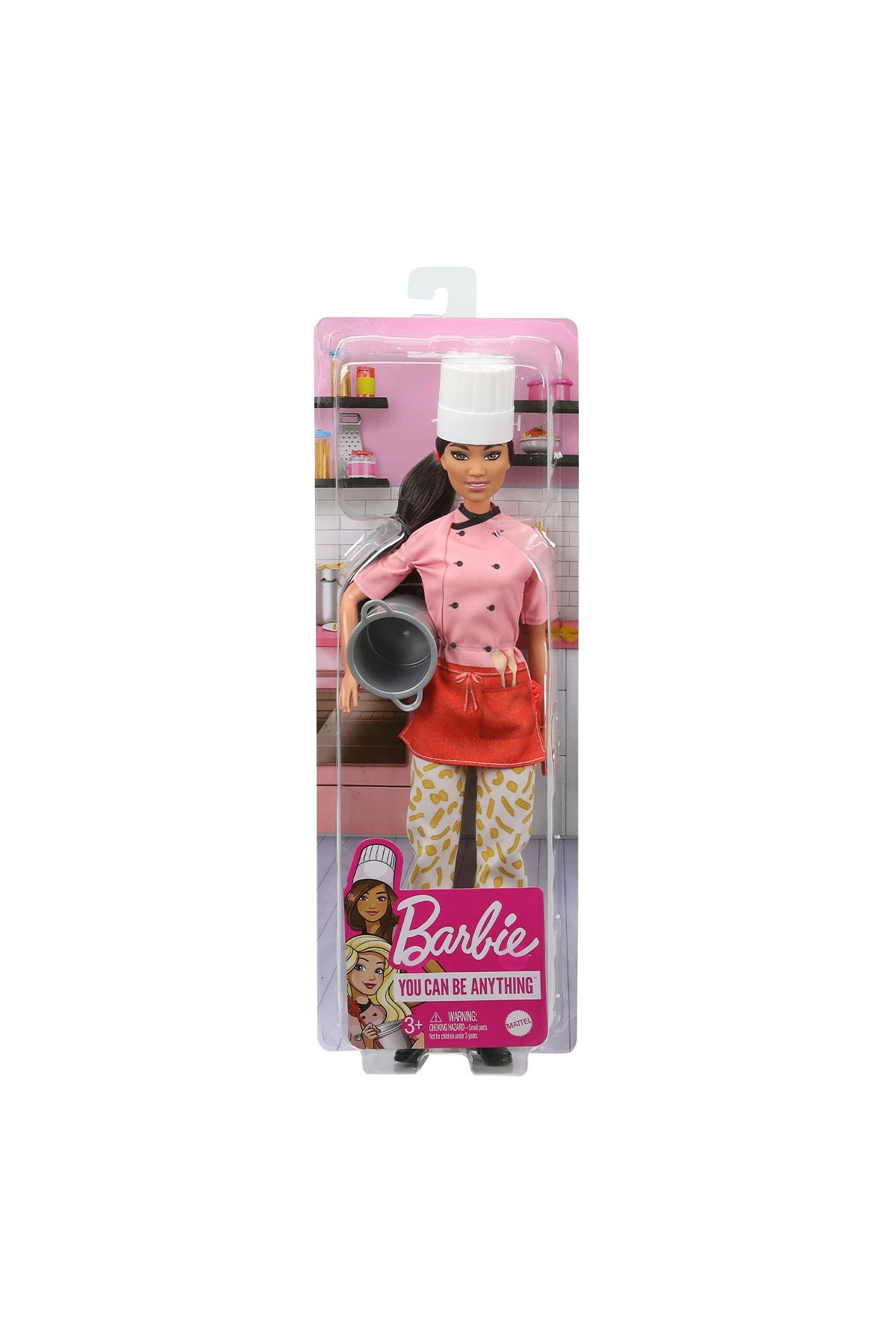 Barbie Kariyer Bebekleri Serisi Aşçı GTW38