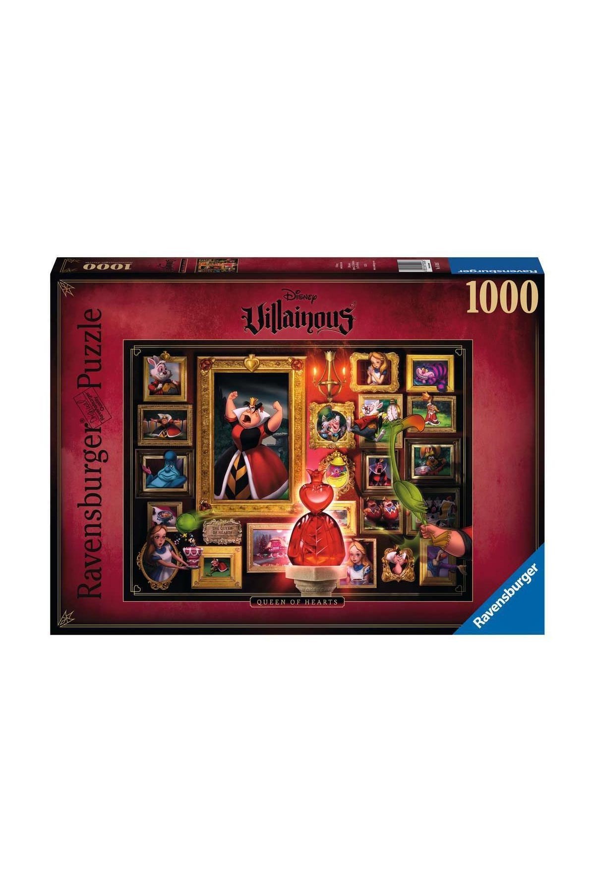 Ravensburger 1000 Parçalı Puzzle WD Villainous Kupa Kraliçesi