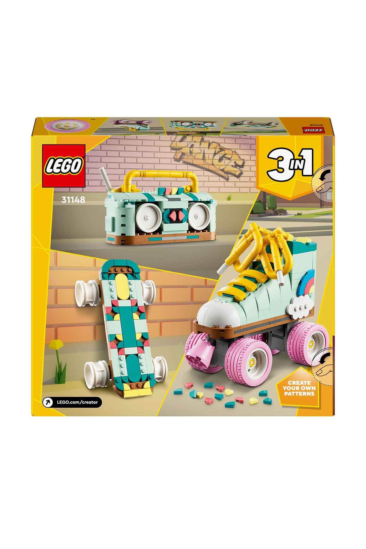 Lego Creator Retro Paten 31148