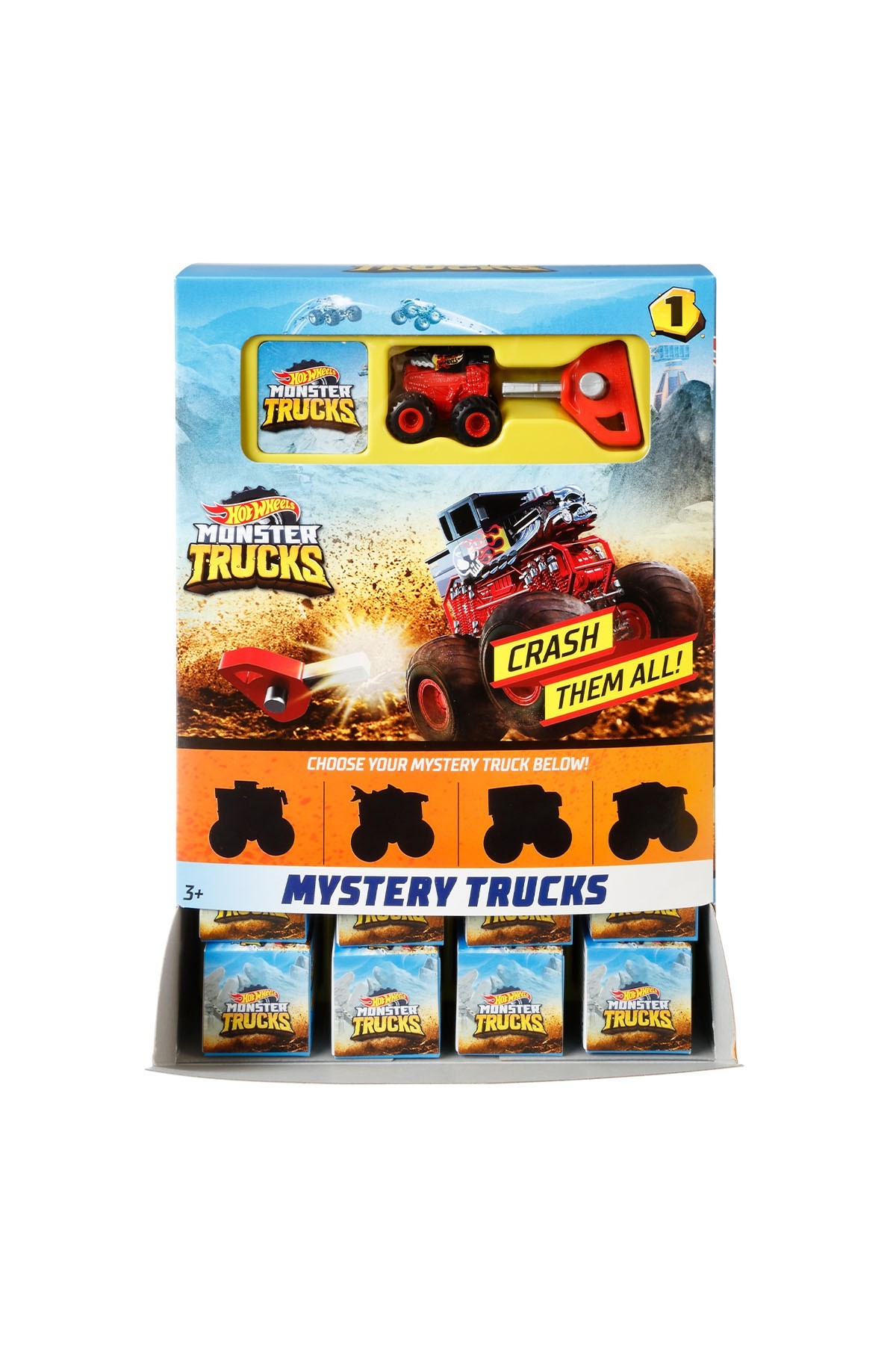 Hot Wheels Monster Trucks Mini Arabalar Sürpriz Paket