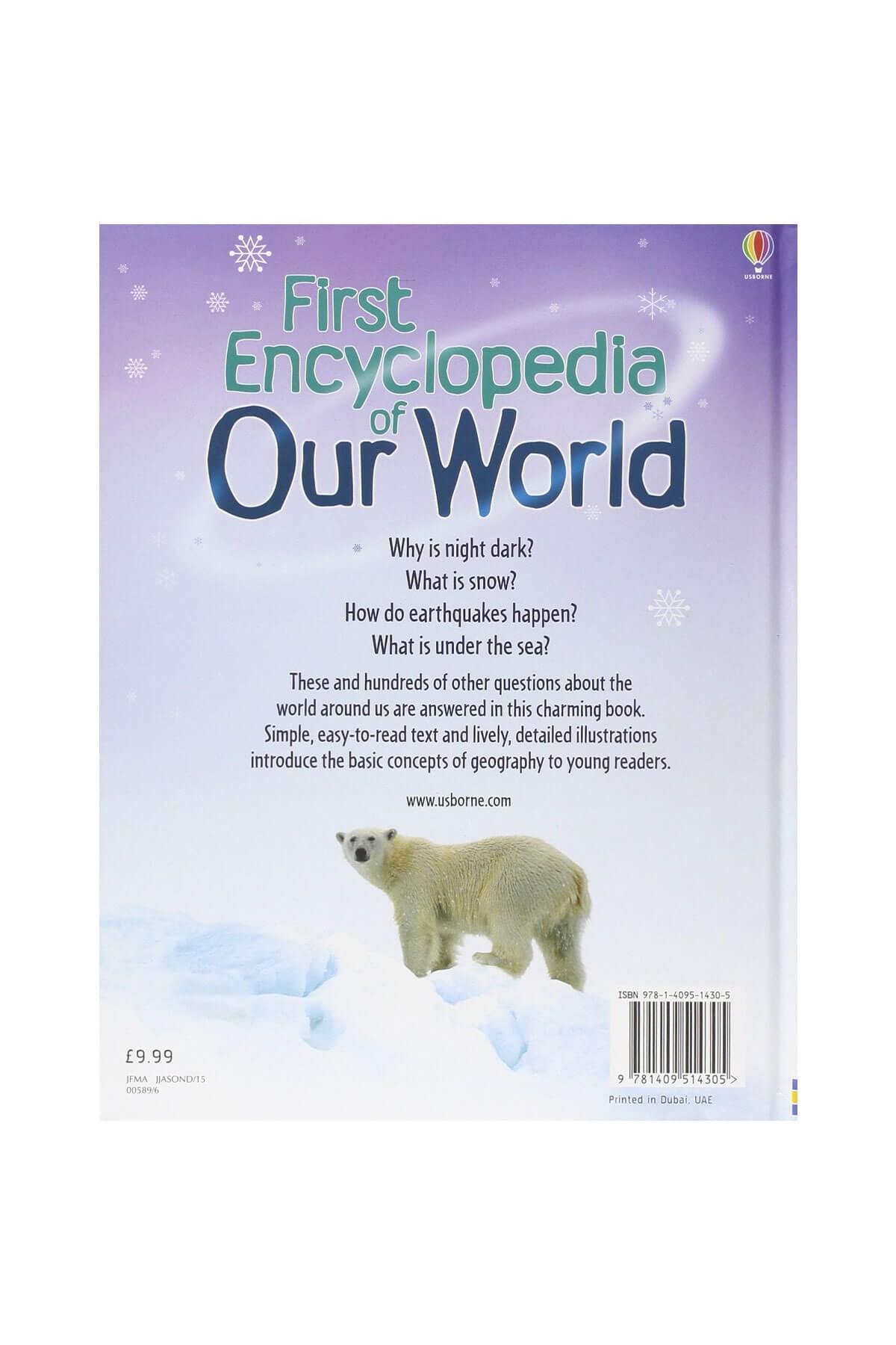 The Usborne First Encyclopedia Our World