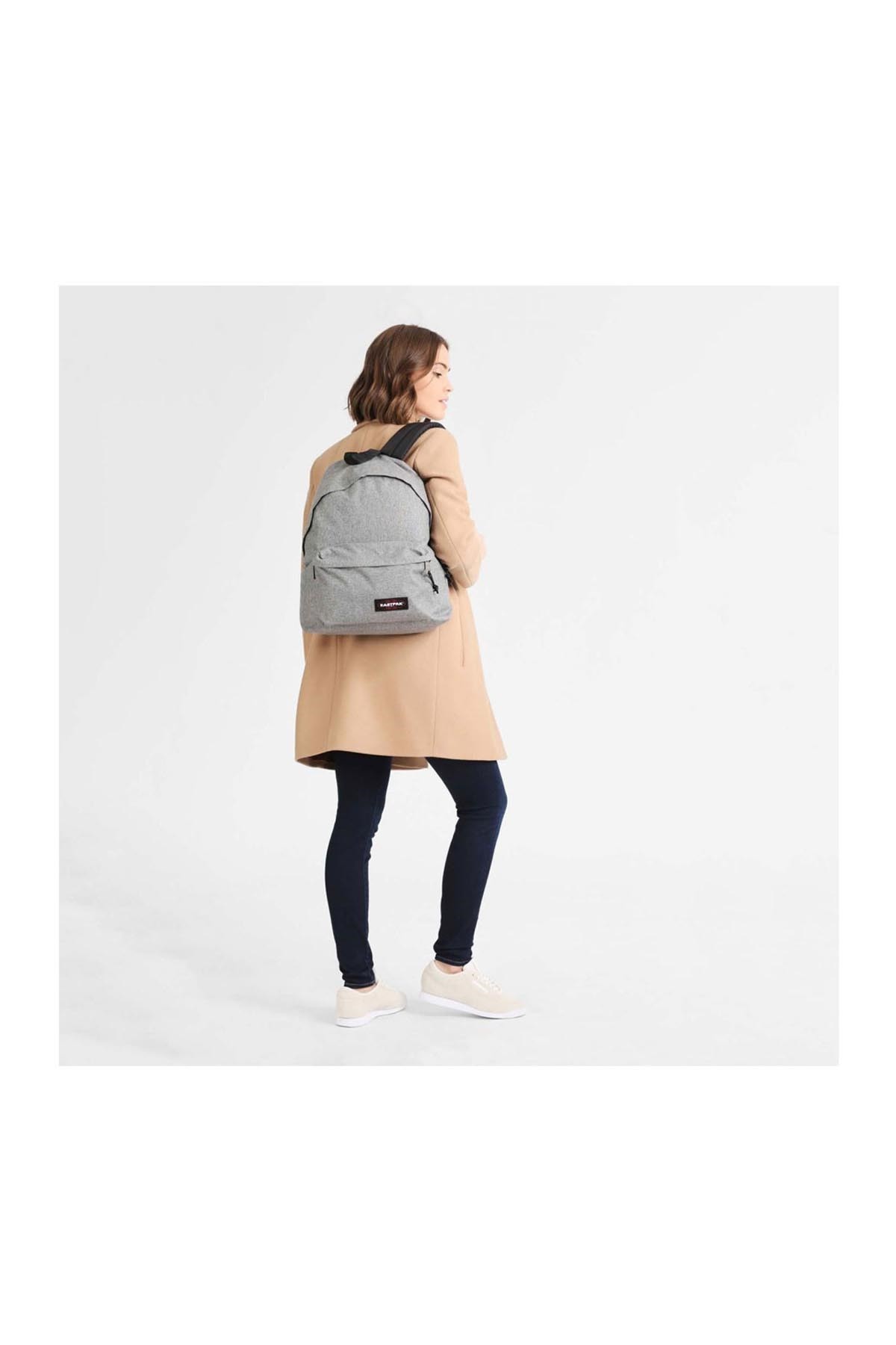 Eastpak Padded Pak'R Sunday Grey Sırt Çantası Gri