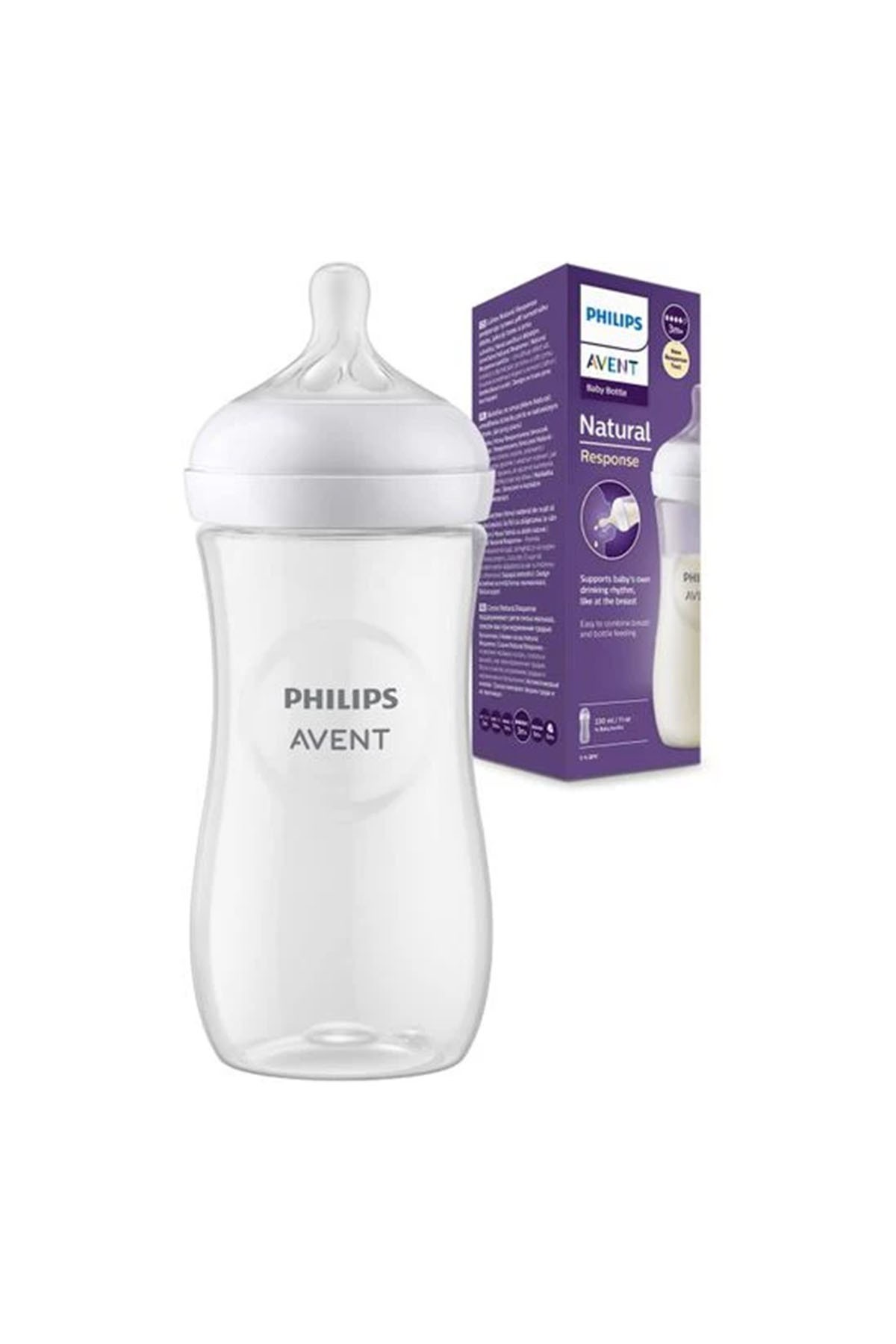 Philips Avent Doğal Tepkili PP Biberon 260ml 1+ Ay