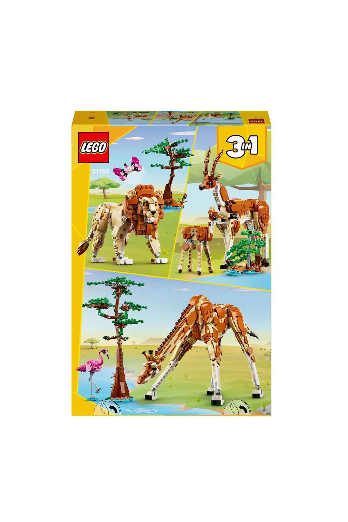 Lego Creator Vahşi Safari Hayvanları 31150