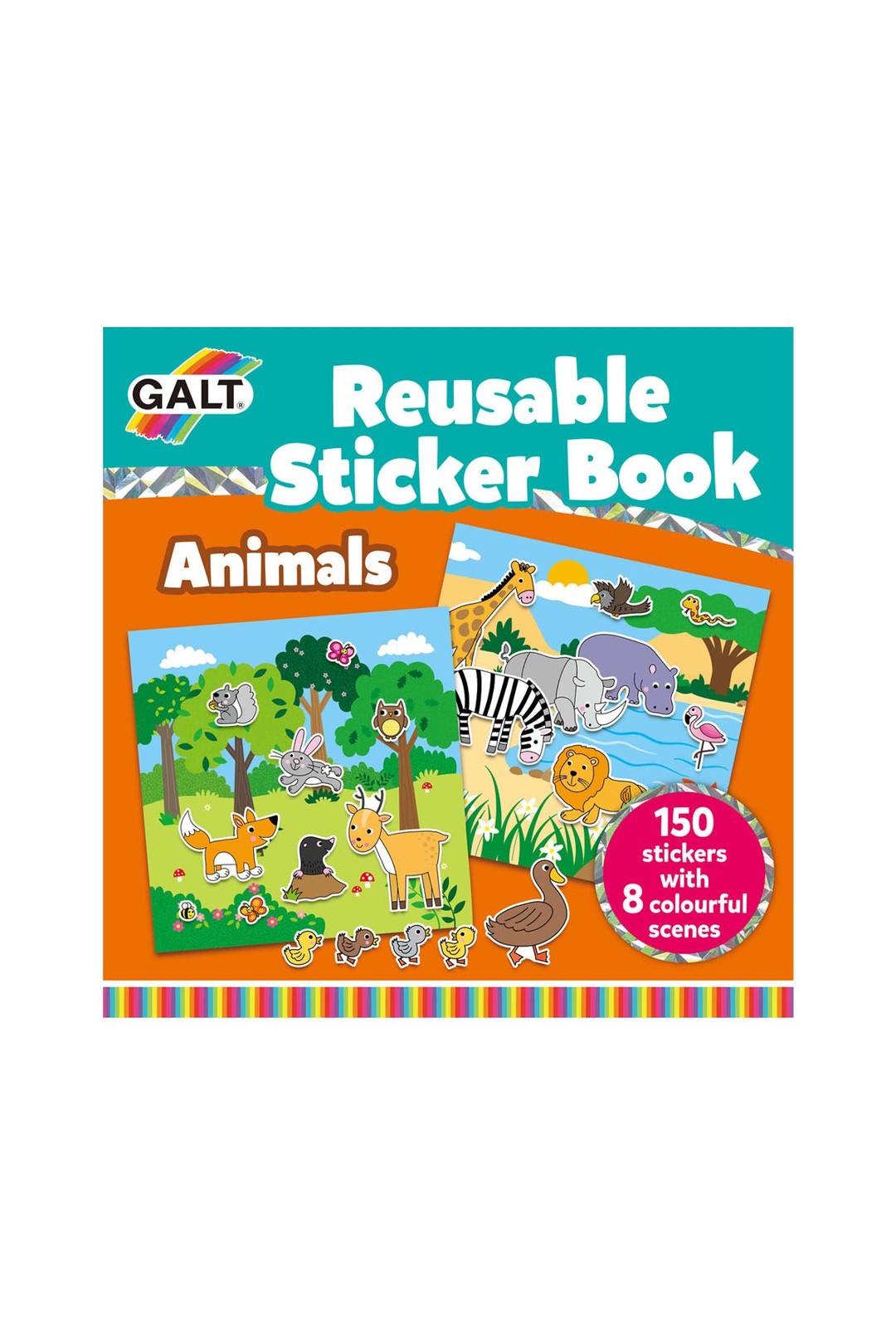 Galt Reusable Sticker Book Farm