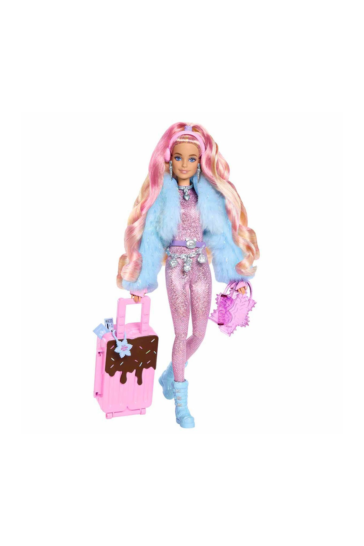 Barbie Extra Seyahat Bebekleri - Kar Temalı