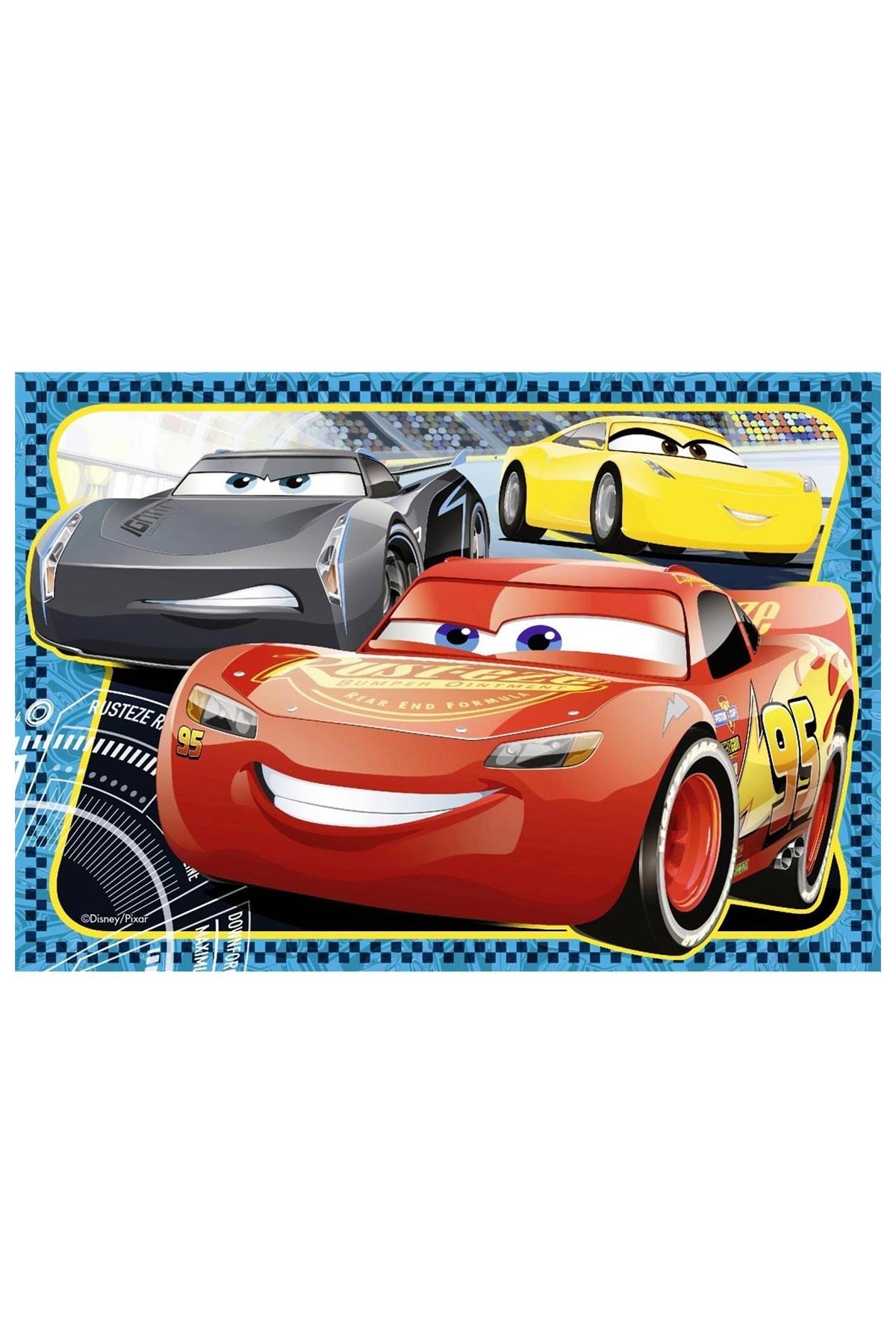 Ravensburger 2x24 Parça Disney Cars Çocuk Puzzle 078080