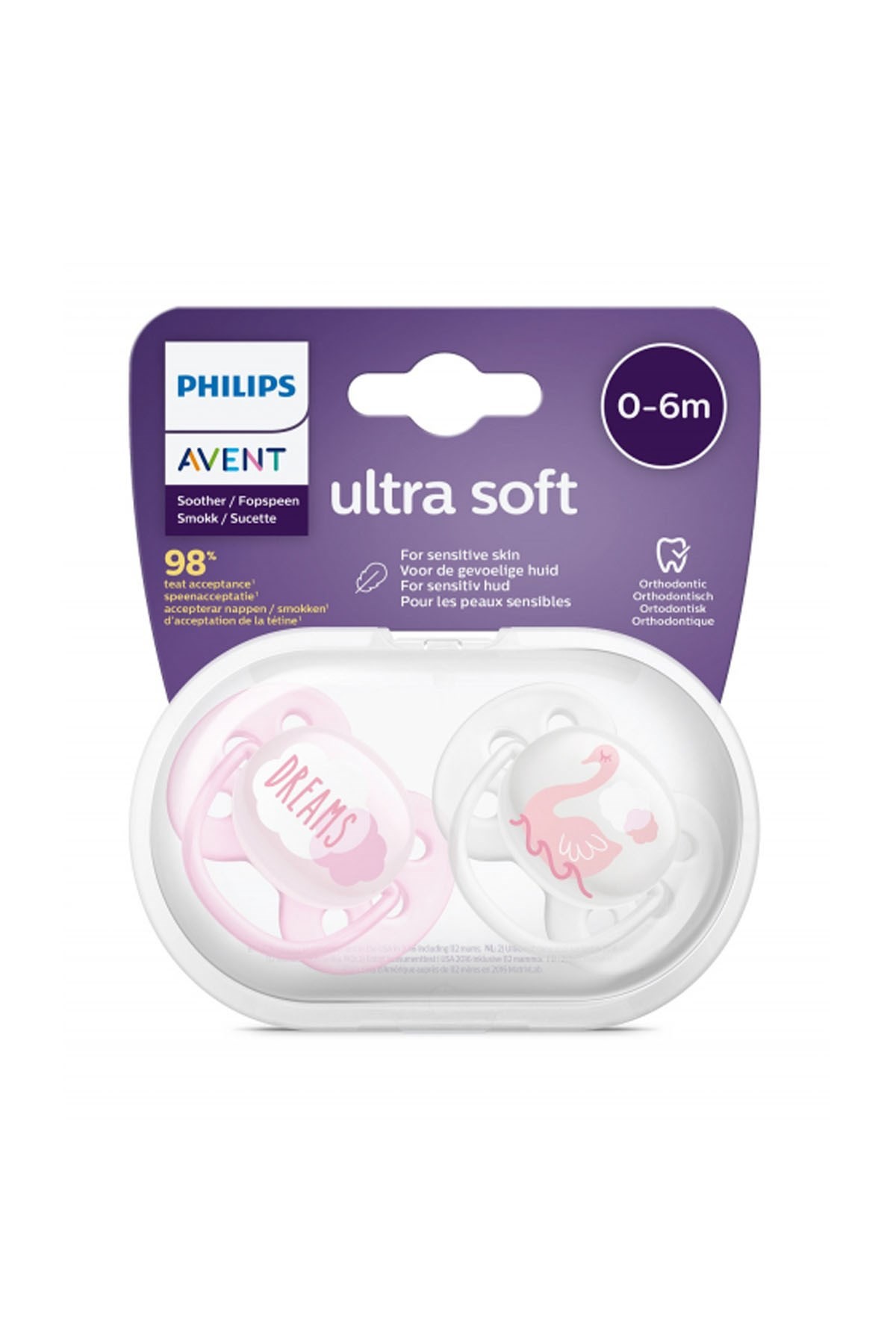 Philips Avent Ultra Soft Emzik 0-6 Ay Kız